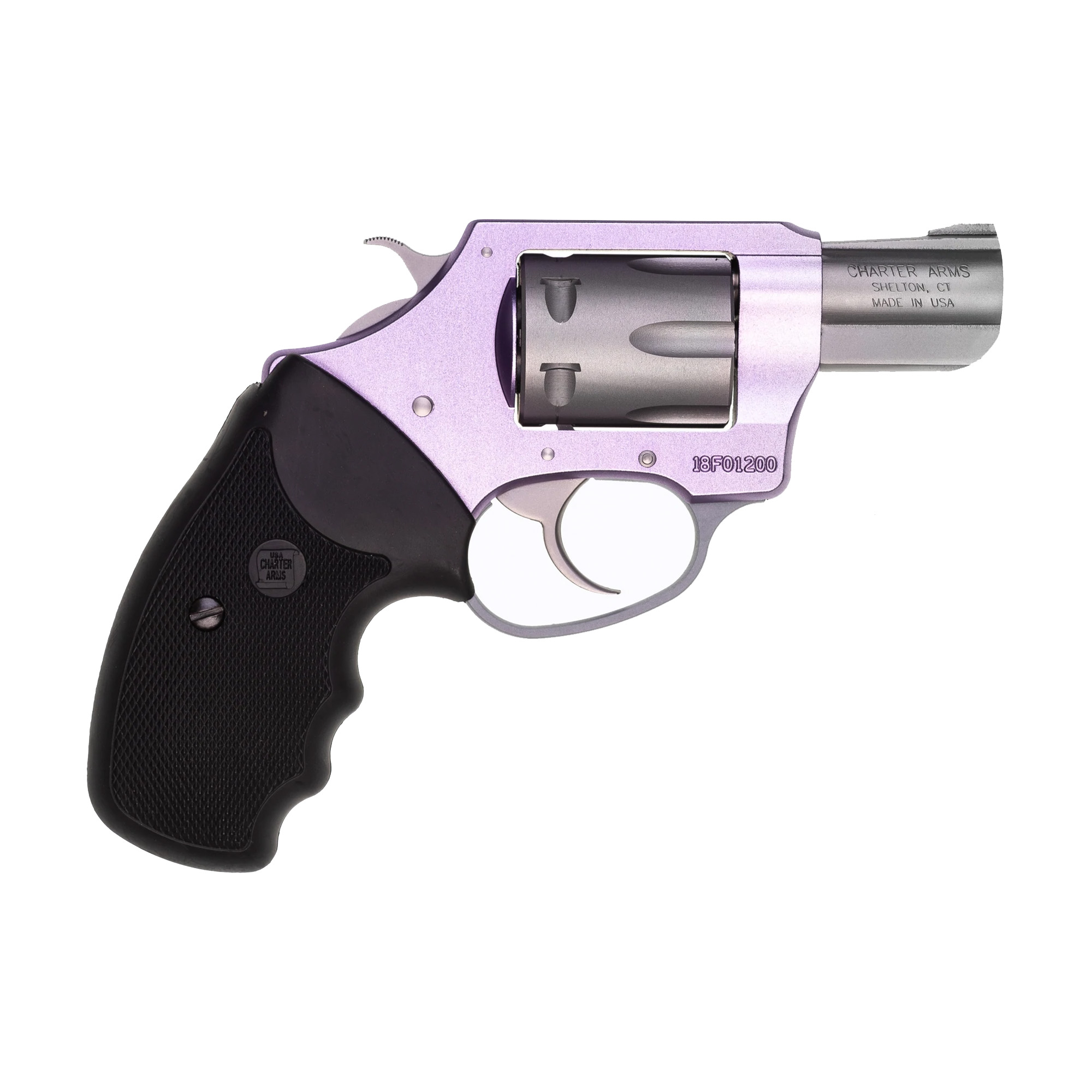 Charter Arms Pathfinder Lite 22 LR 2" 8 Rounds Lavender/Stainless Steel