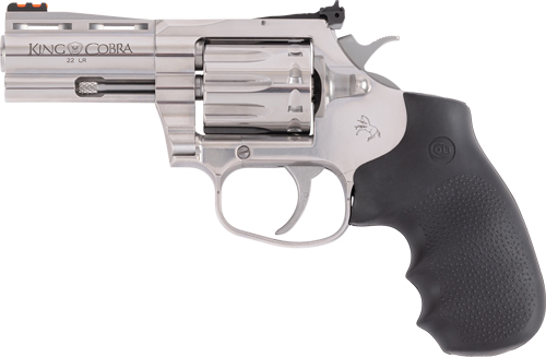 Colt King Cobra, .22 Long Rifle, 3 inch Barrel, 10 Rounds, Stainless