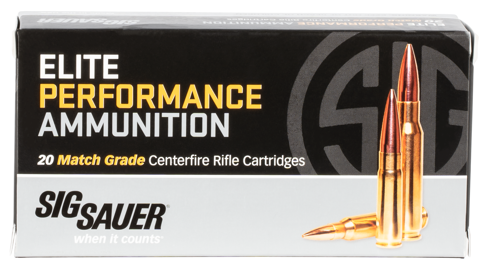 Sig Sauer Marksman Elite .308 Winchester Open Tip Match 175 Grain 20 Rounds