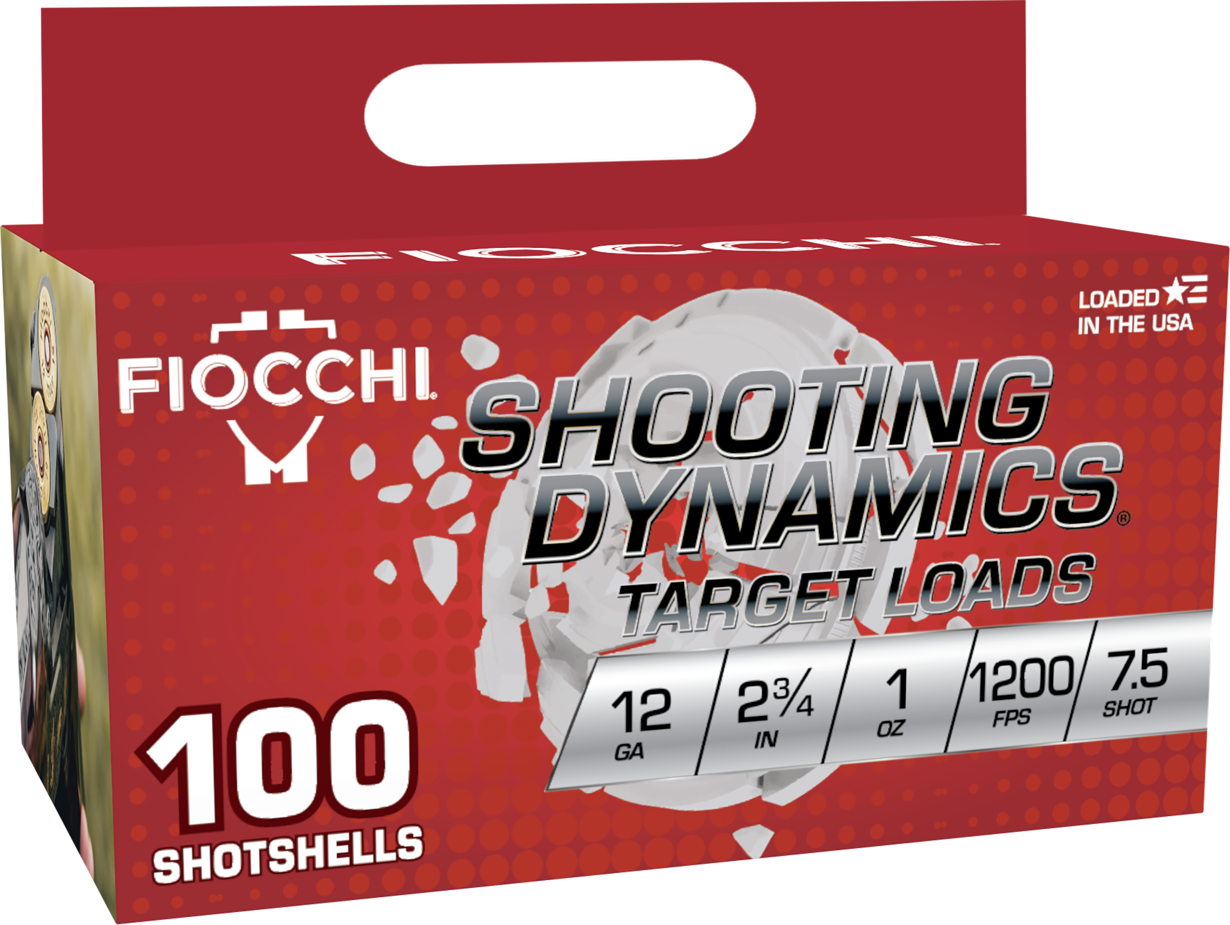 Fiocchi Shooting Dynamics 12Sdb17 12 Gauge 7.5 Shot 1 oz 100 Rounds