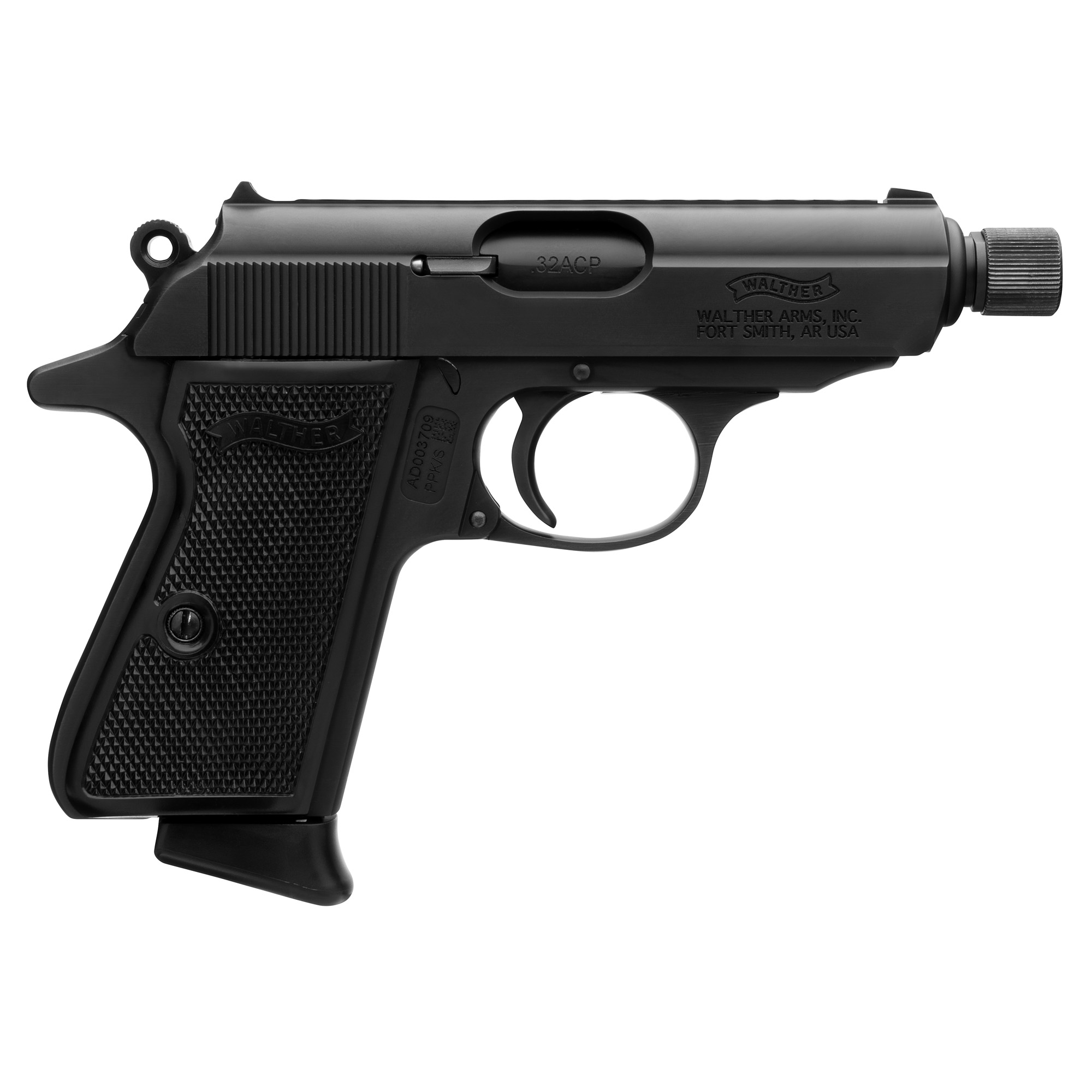 Walther PPK SD Pistol 32 ACP 3.3" Black 7 rd.