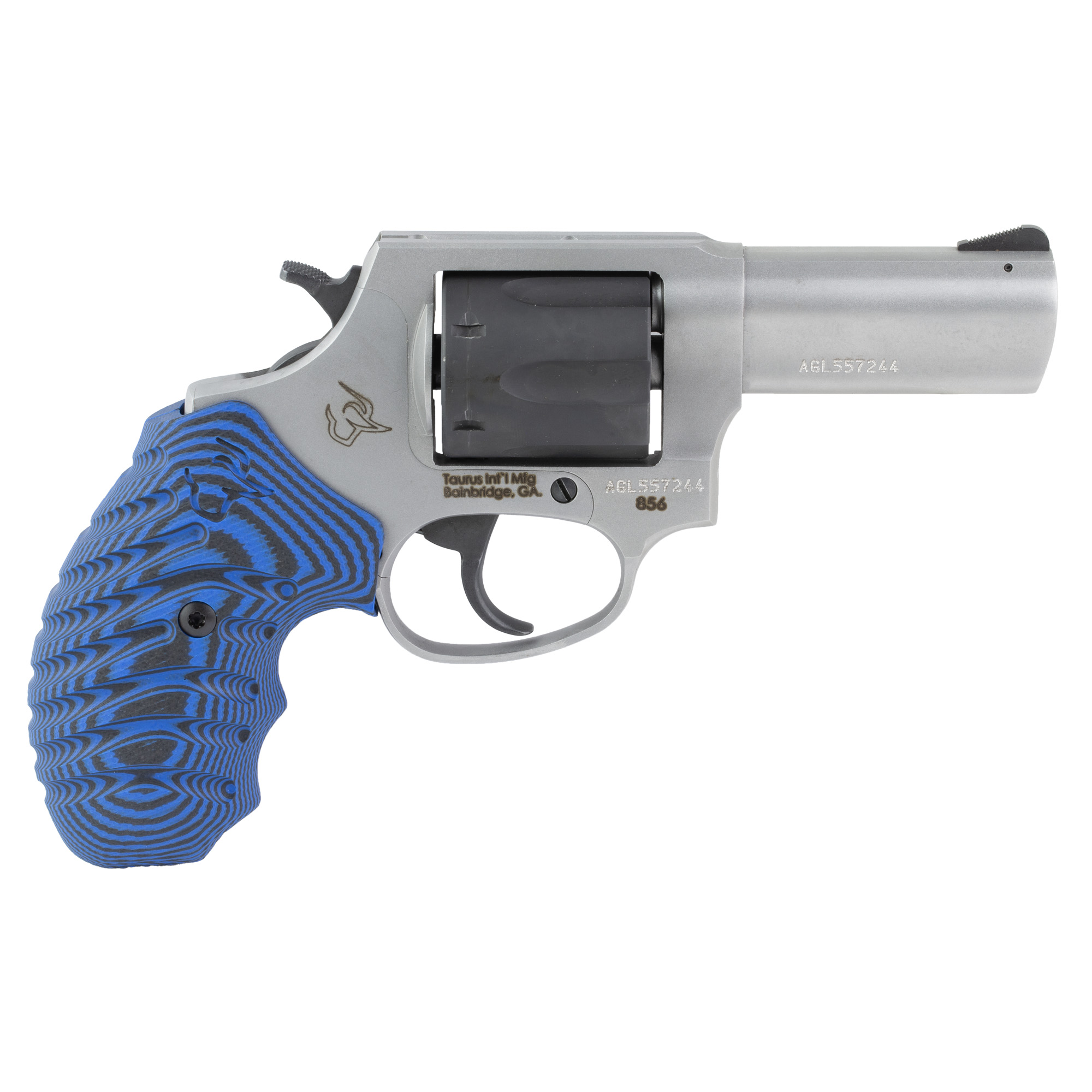 Taurus 856 38 Special 3 Inch 6 Rounds Stainless Steel Optics Ready