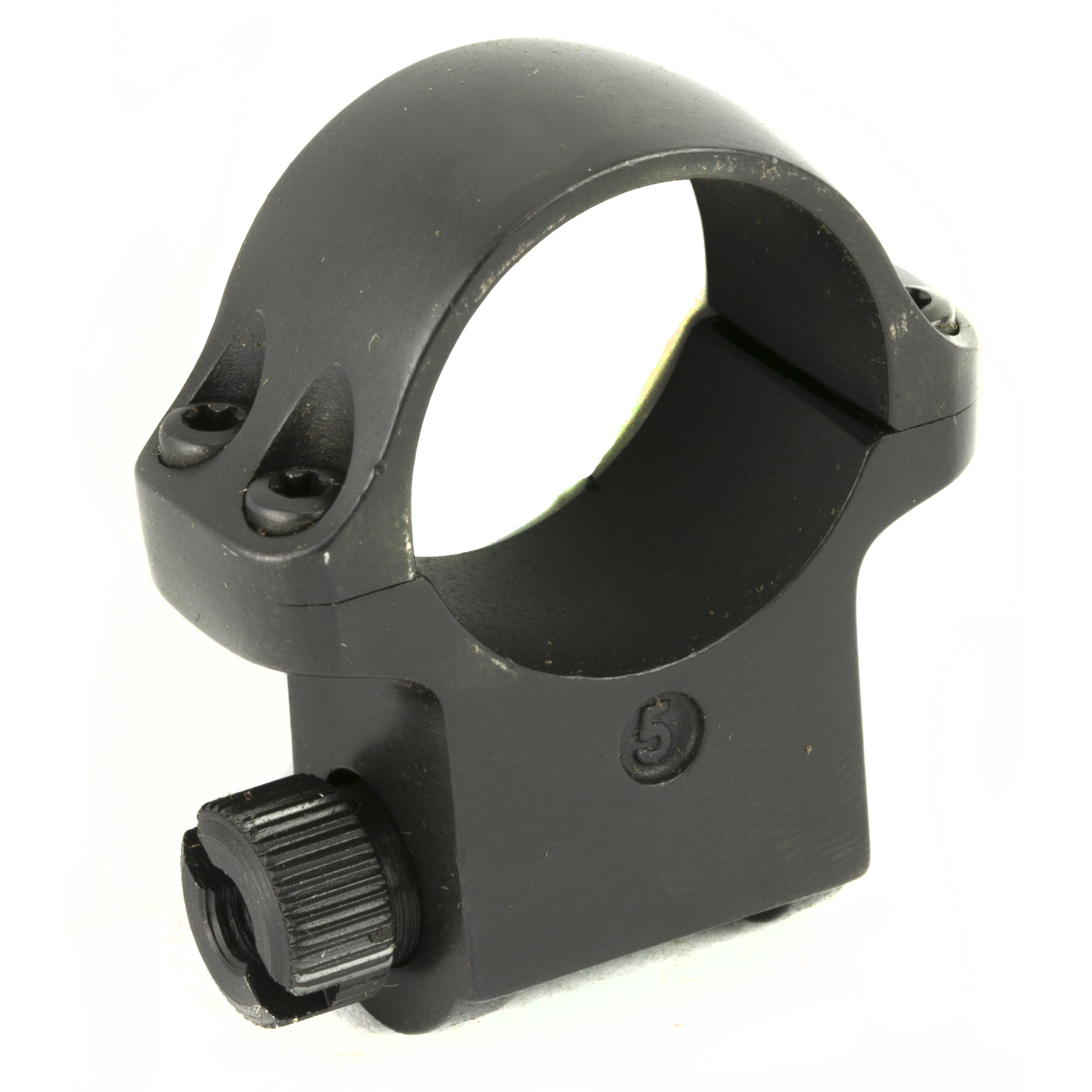 Ruger Scope Ring High 1in Steel Matte for 1in Tubes 52mm Objective