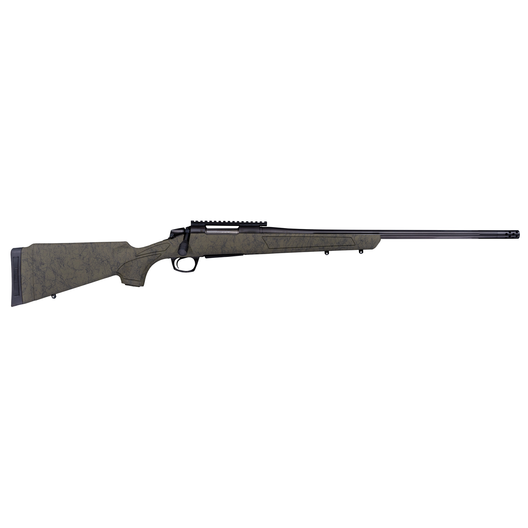 CVA Cascade XT Rifle 7 PRC 24 in. OD Green w/ Black Web RH