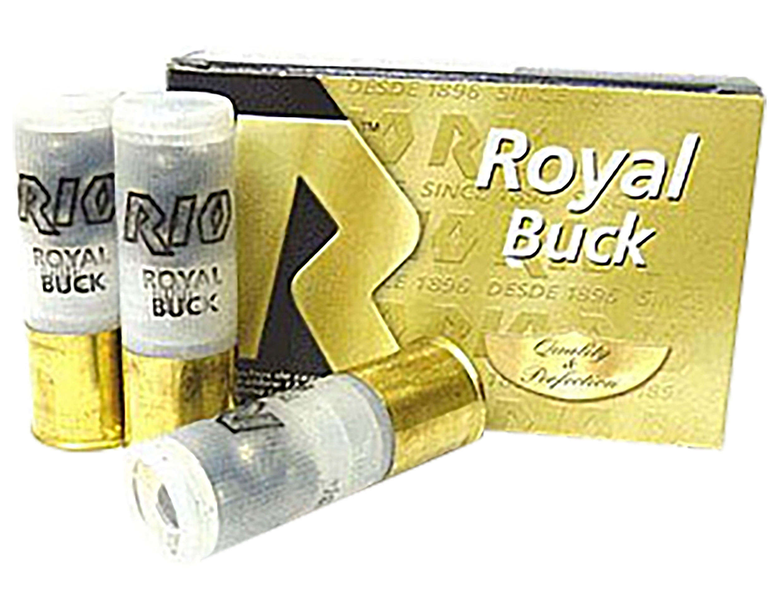 Rio Ammunition RB209 Royal Buck  20Gauge 2.75" 1 1/8oz 1Buck Shot 25 Rounds