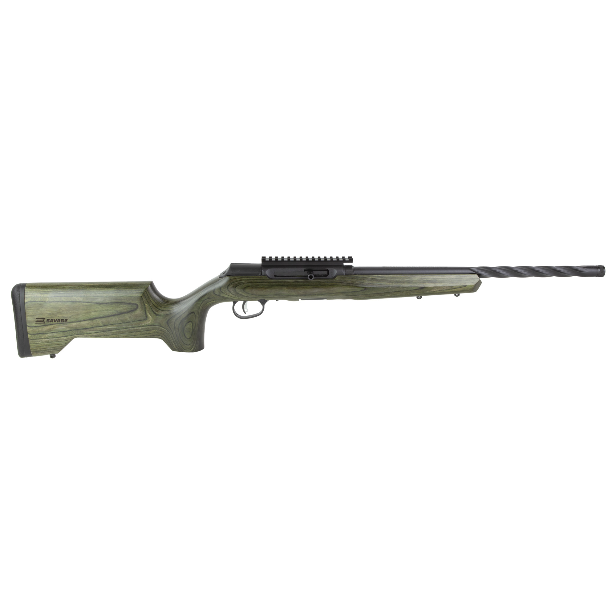 Savage Timber Tact A22 22 Long Rifle 18 Inch Olive Drab