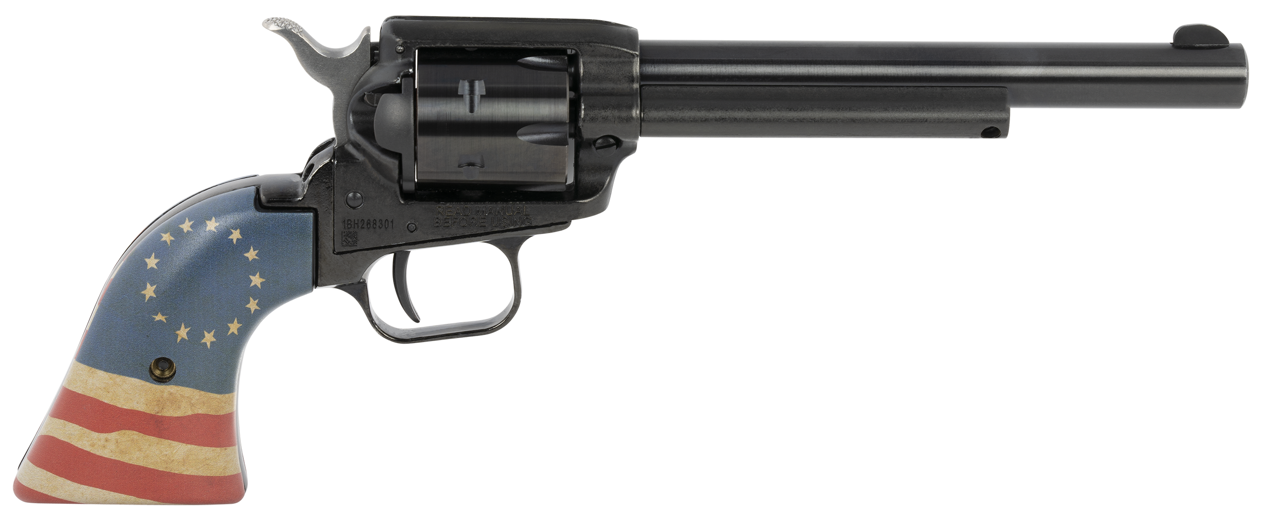 Heritage Manufacturing Rough Rider .22 LR 6.5 inch 6 Round Honor Betsy Ross Grips