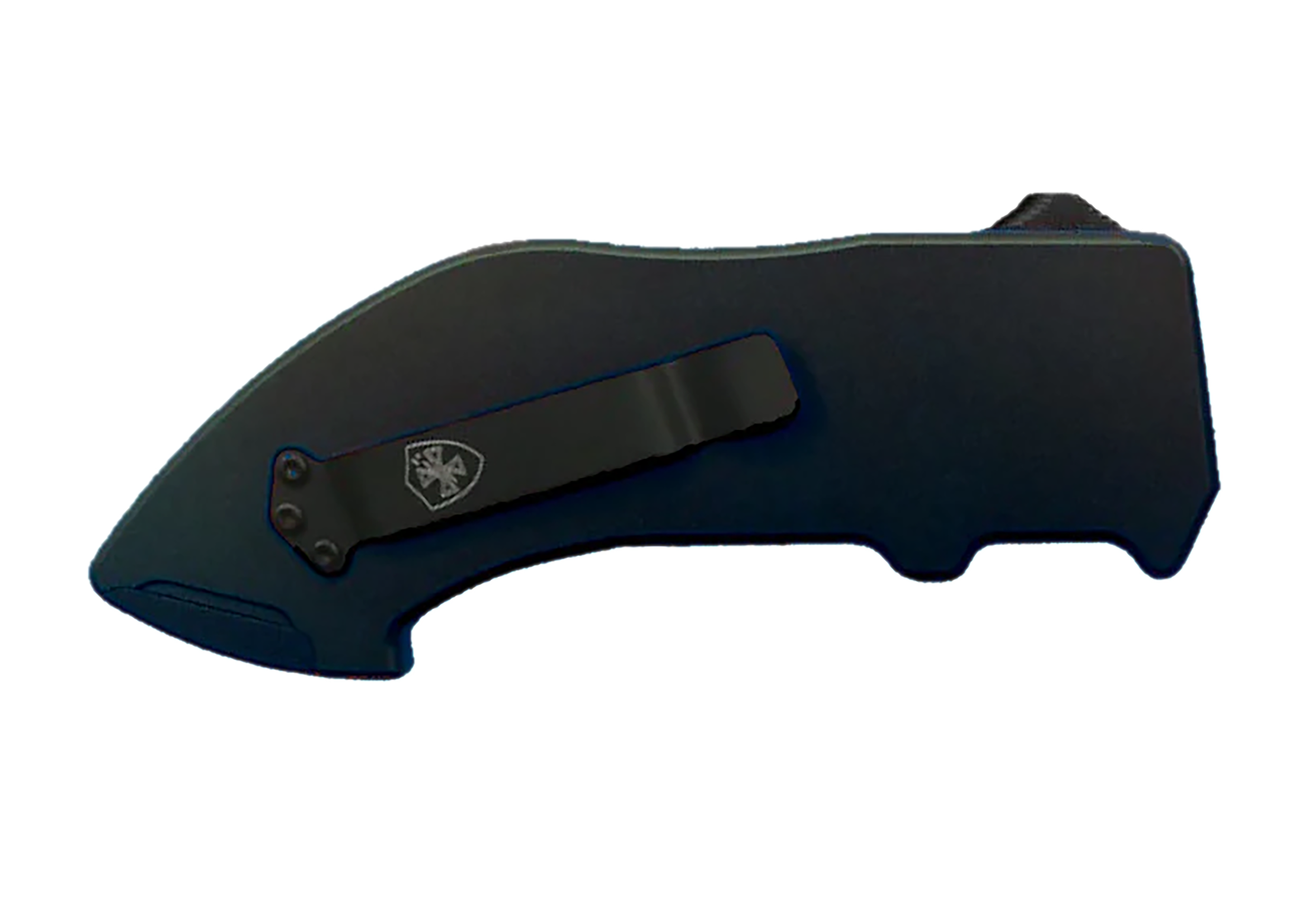 Templar Knife  Squire Utility OTF Razor Plain Black Anodized 5.38" Aluminum Handle
