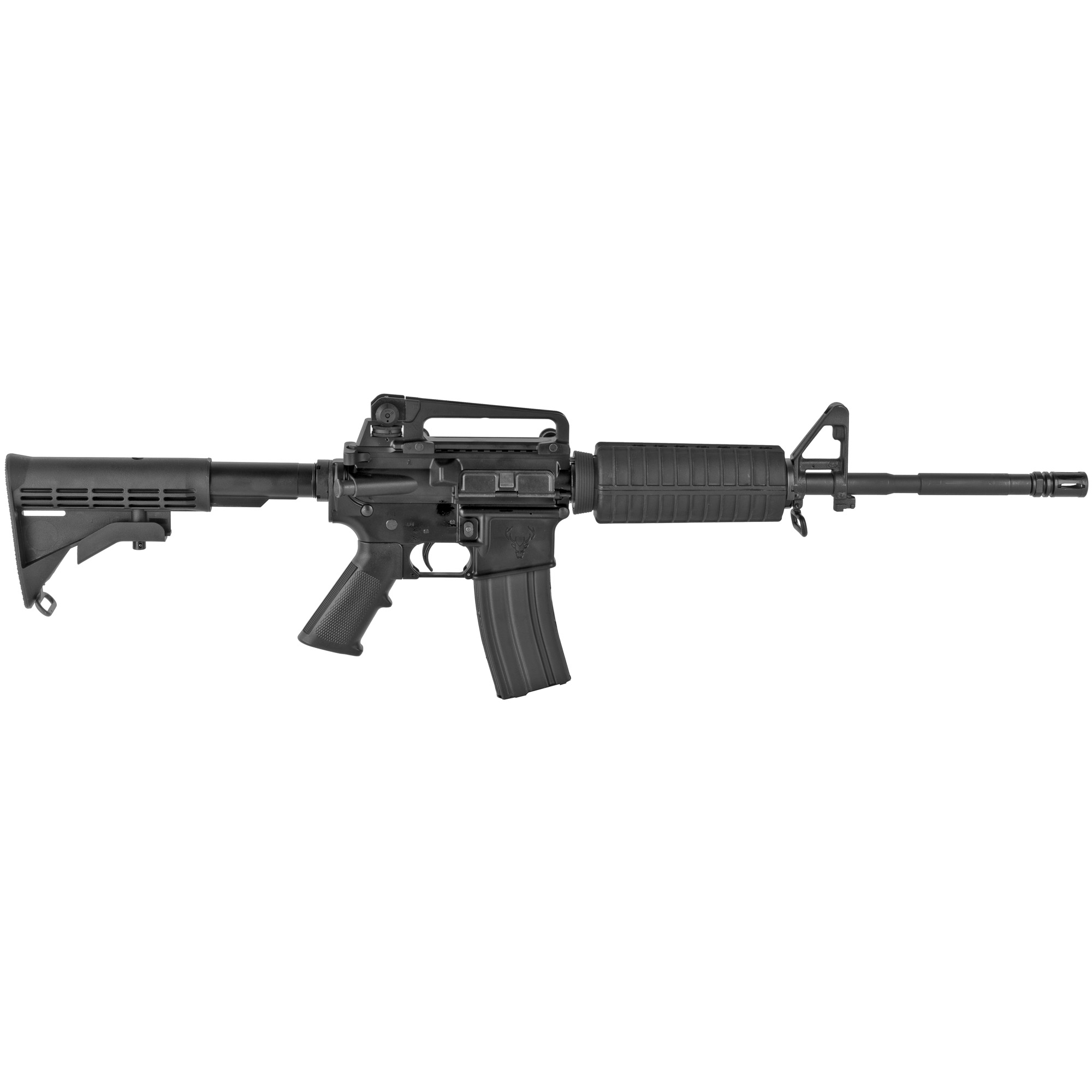 Stag Arms STAG15001111 Stag 15 M4 5.56x45mm NATO 16" 30+1 Black Phosphate Rec Black Mil-Spec 6 Position Stock Black A2 Grip Right Hand Includes A2 Carry Handle