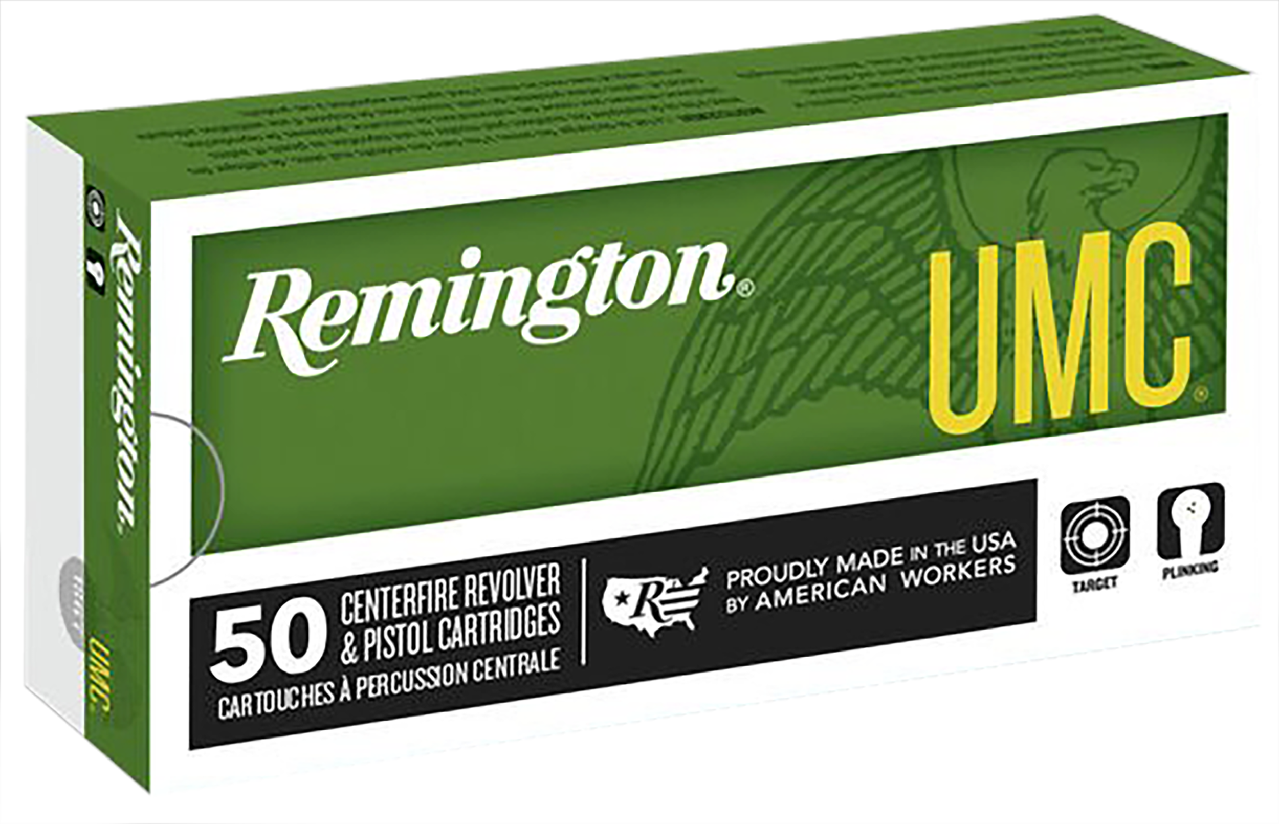 Remington UMC 40 S&W Full Metal Jacket 180 Grain 50 Rounds