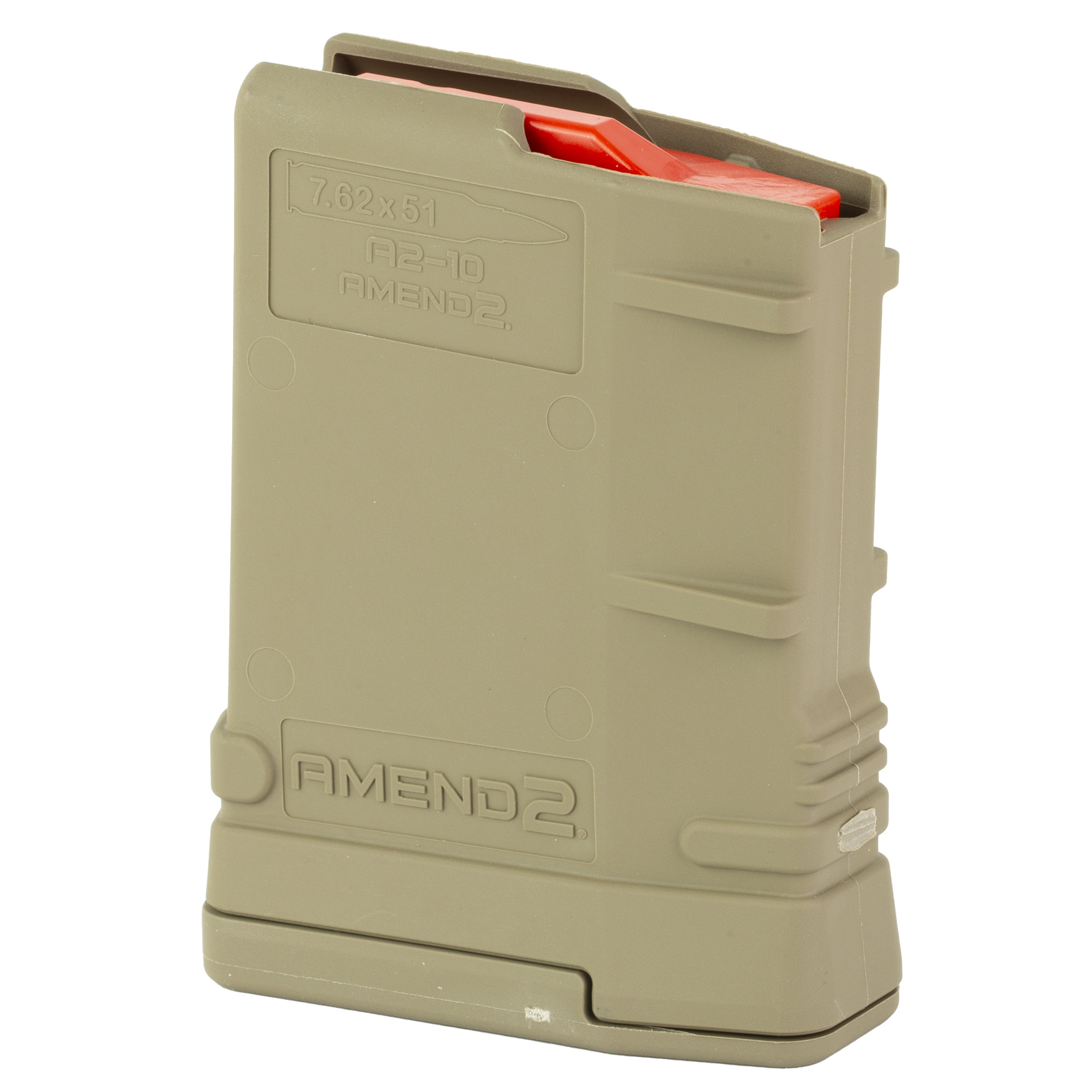 Amend2 762MOD2FDE10 Mod-2 10rd 308 Win 7.62x51mm AR-10 Magazine Flat Dark Earth