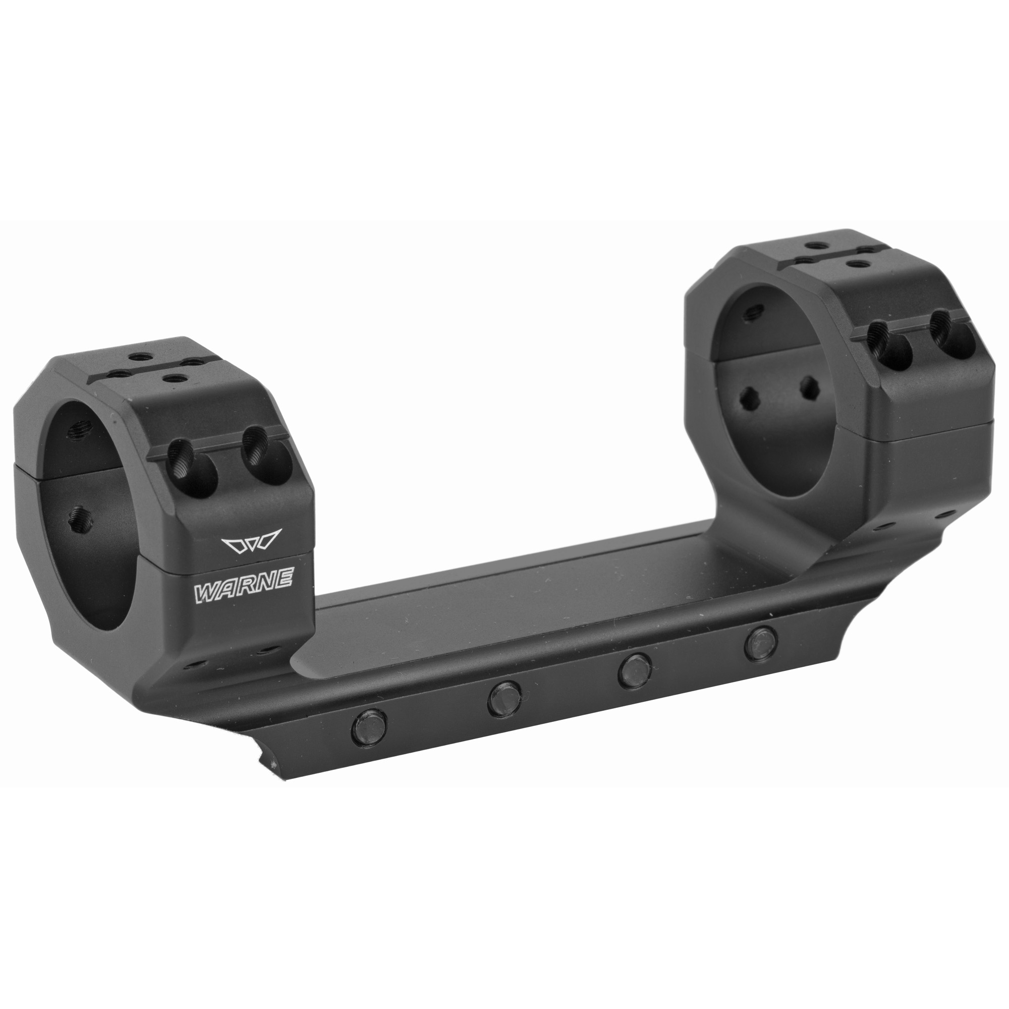 Warne 7814M Precision Mount Scope Mount Ring Combo 30mm 0 MOA Skyline Matte