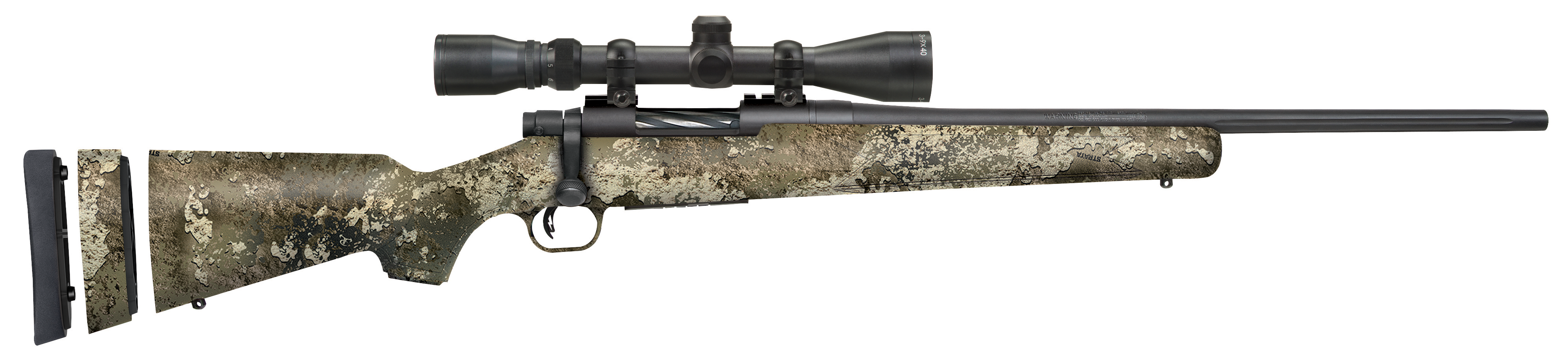 Mossberg Patriot Youth Bantam .308 Winchester 20 inch 5+1 TrueTimber Strata Camo