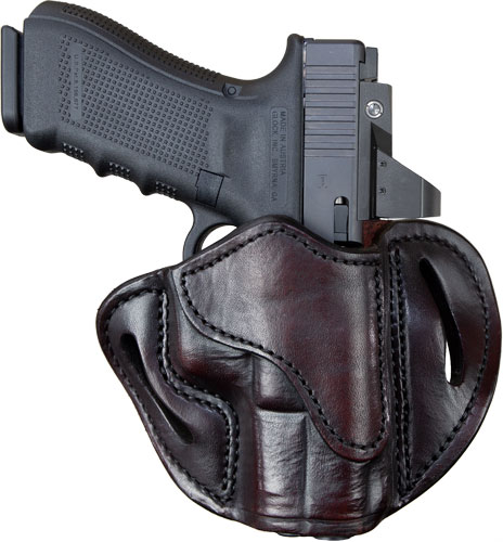 1791 Gunleather Optic Ready Belt Holster Size 2.1 Signature Brown Right Hand
