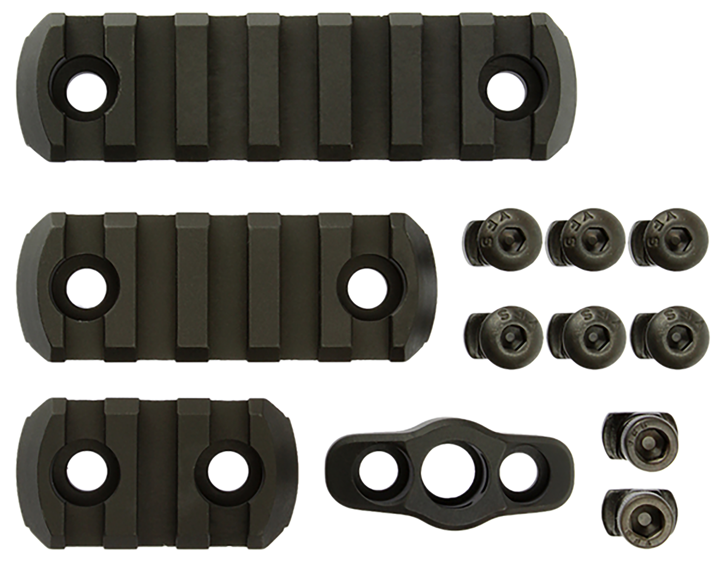 CMC Triggers M-LOK 4-Piece Accessory Kit Aluminum Rails Picatinny QD Sling Mount