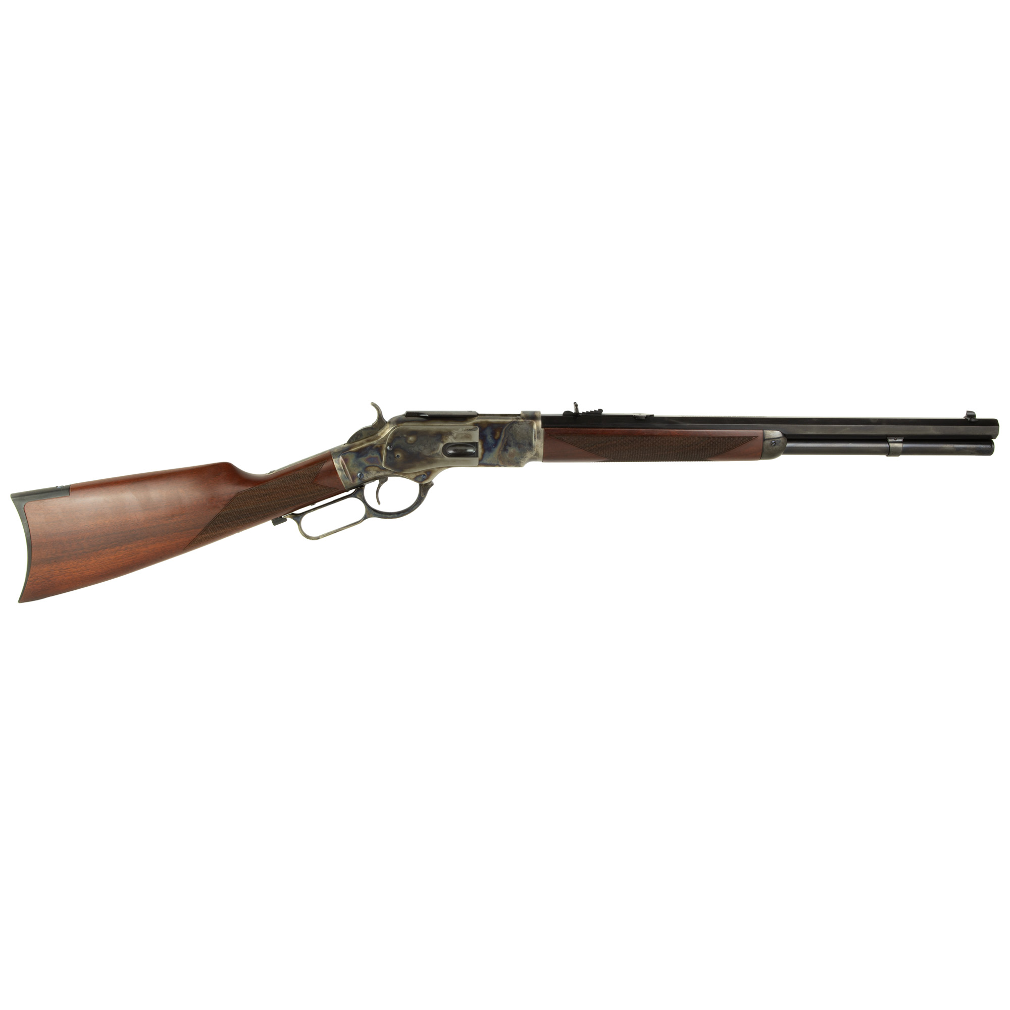 Cimarron Firearms Cimarron 1873 Saddle Rifle 357 Magnum 38 Special 18 inch 10 round Case Hardened Walnut
