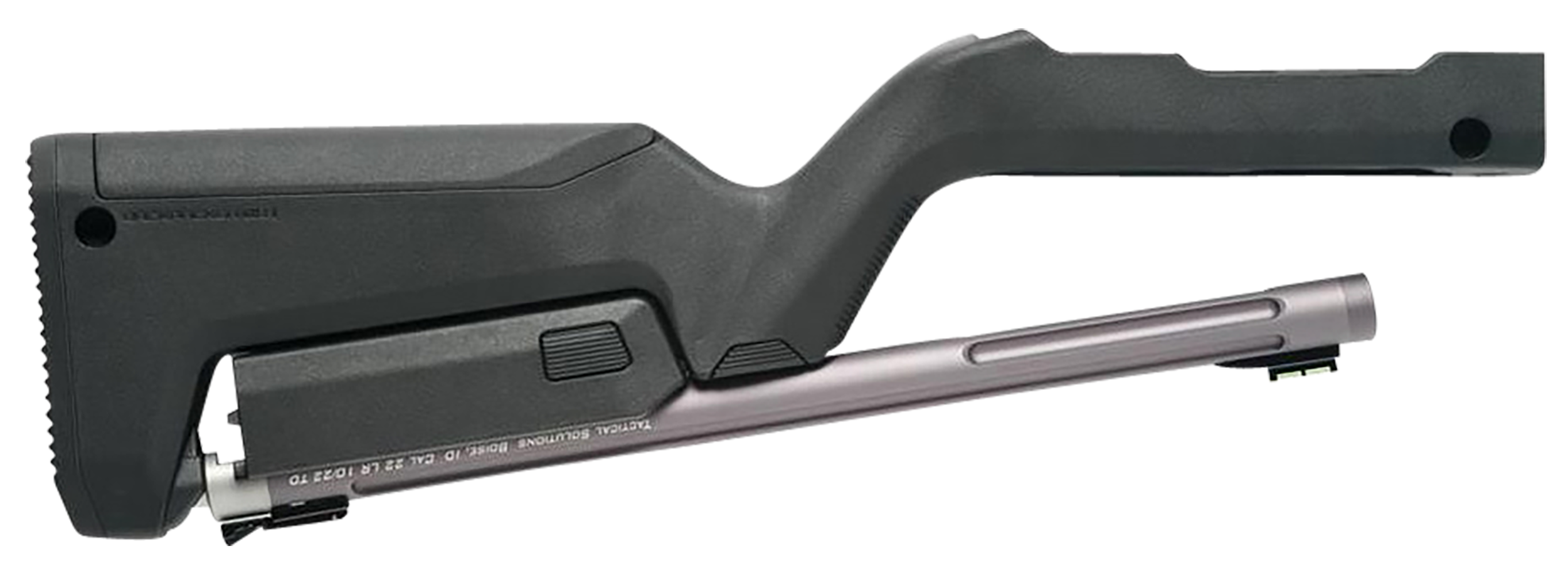 Tactical Solutions X Ring Takedown Barrel and Stock Ruger 10 22 16.5in Gunmetal Gray Threaded Fiber Optic