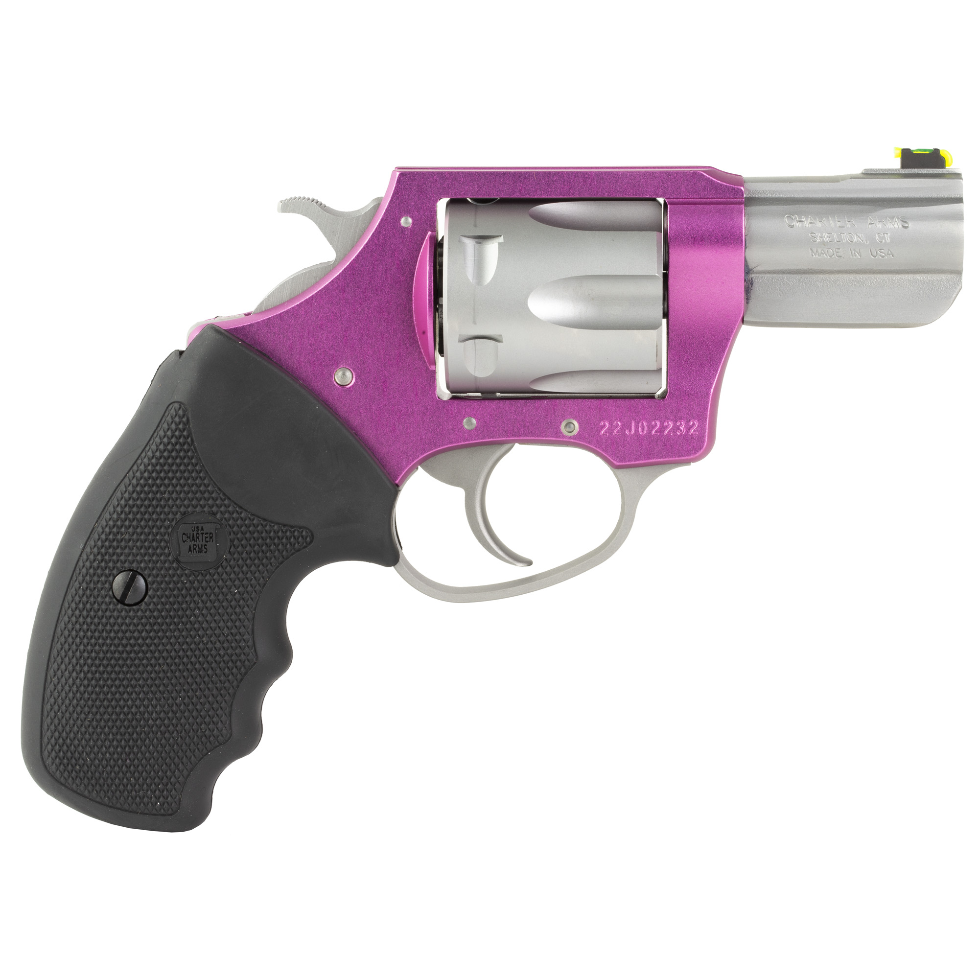 Charter Arms Rosie Revolver 38 Special 2.2 in 6 Rounds Pink/Stainless