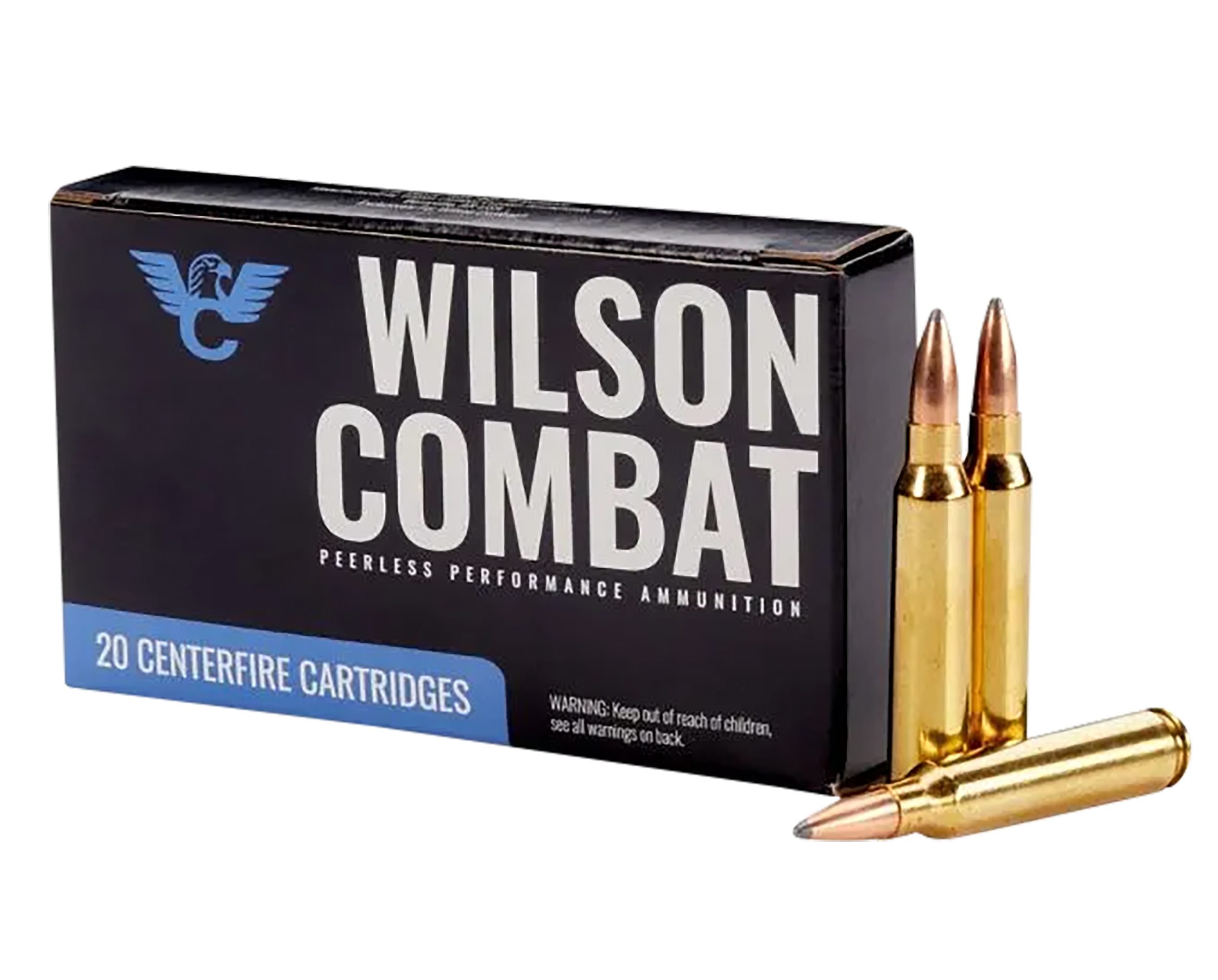 Wilson Combat 223 Remington Sierra GameKing Spitzer Boat Tail 65 Grain 20 Rounds