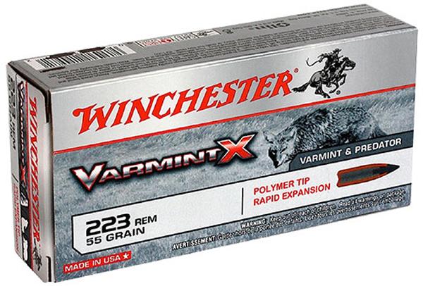 Winchester Varmint X 223 Remington Polymer Tip 55 Grain 20 Rounds