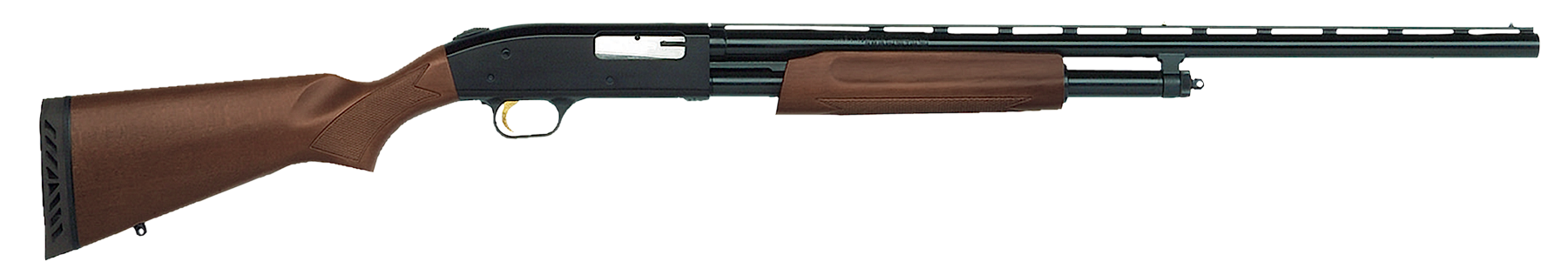 Mossberg 500 Hunting All Purpose Field Shotgun, 20 Gauge, 26 inch, 5+1, Wood Blued