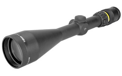 Trijicon AccuPoint 2.5-10x56mm 30mm Tube Illuminated Amber Triangle Post Reticle