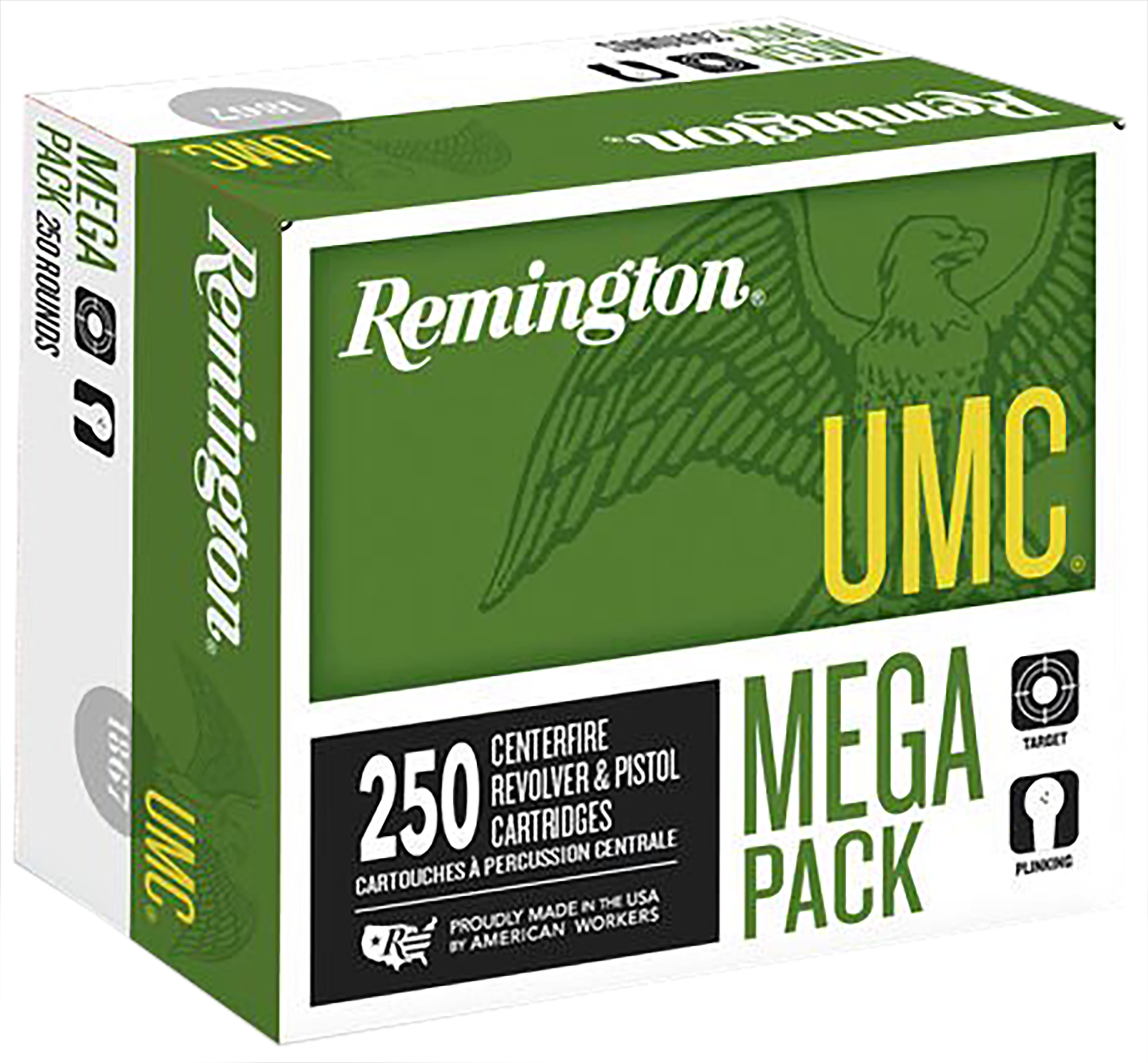 Remington UMC Handgun Ammo 40 S&W Full Metal Jacket 180 Grain 250 Rounds