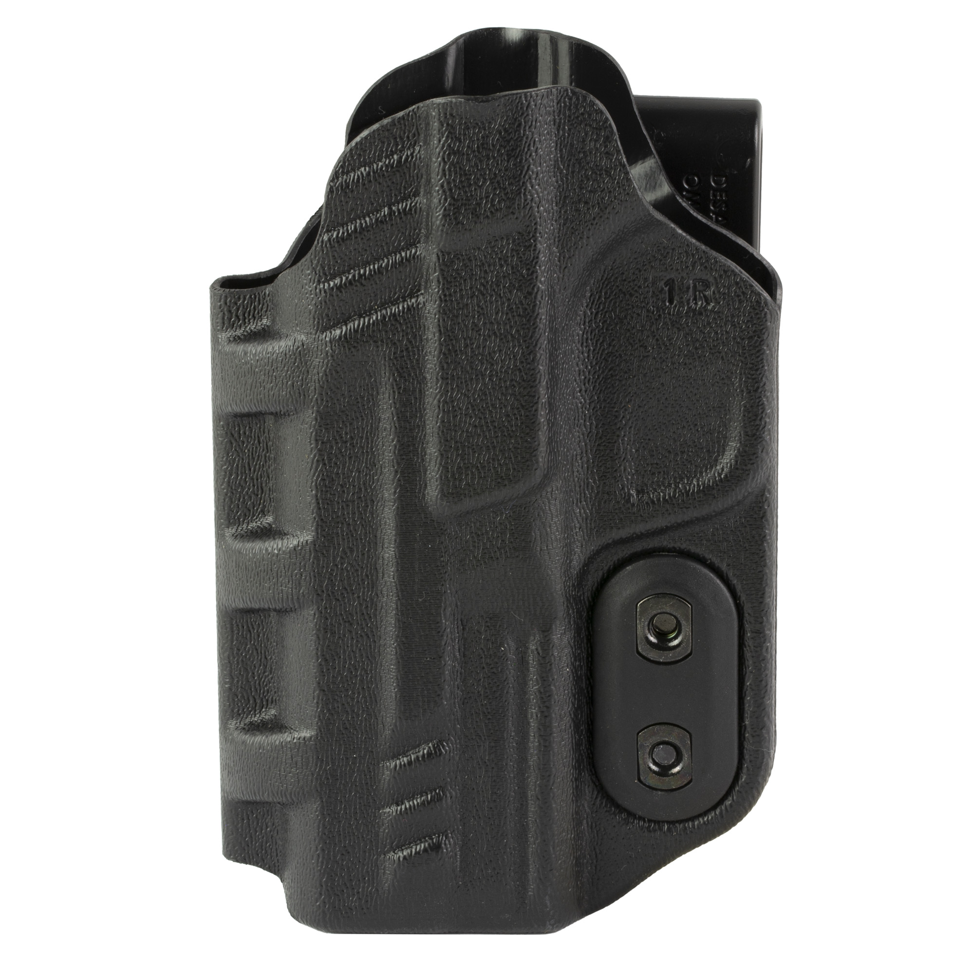 DeSantis Gunhide 137KJ1RZ0 Slim-Tuk  IWB Black Kydex Belt Clip Fits S&W M&P 9 Shield EZ Belt 1.75" Wide Ambidextrous