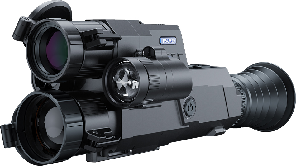 PARD Landsatc 640 12um VOx Dual spec Thermal Visible Scope LRF 2100m 45mm 2x