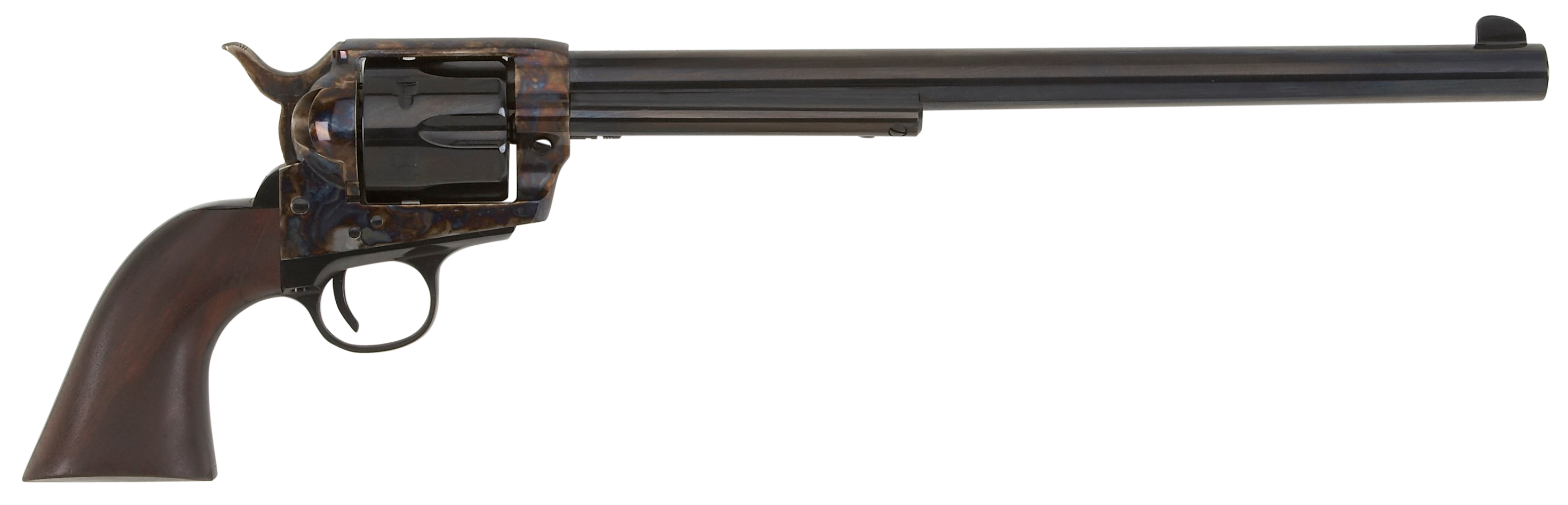 Pietta 1873 GWII Buntline Revolver 45 LC 12 in. Case hardened Blue Walnut Grip