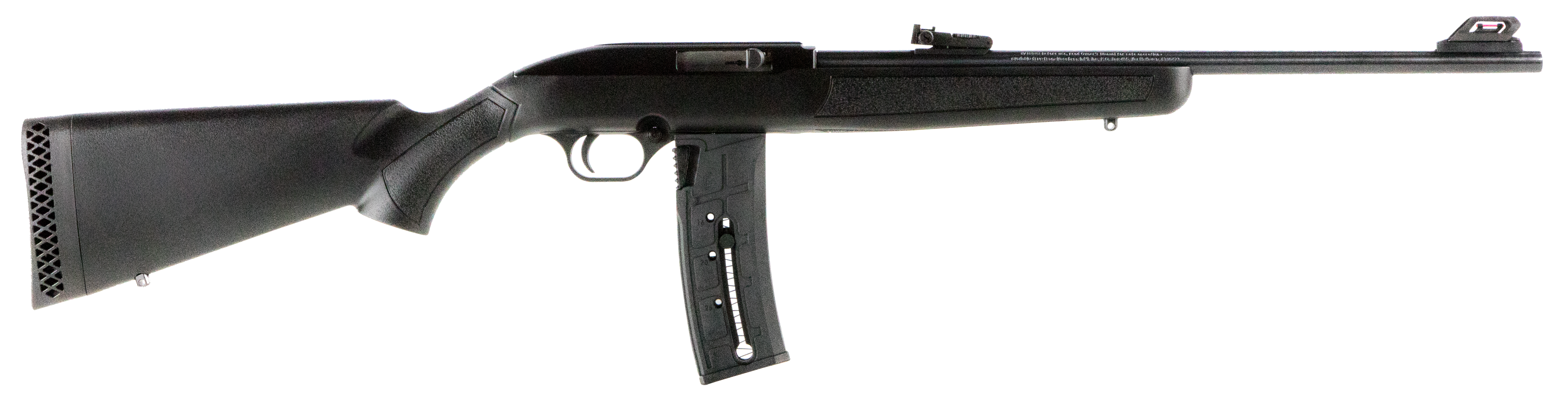 Mossberg 702 Plinkster 22 Long Rifle 18 in Barrel 25 rounds Capacity Blued Finish Synthetic Stock
