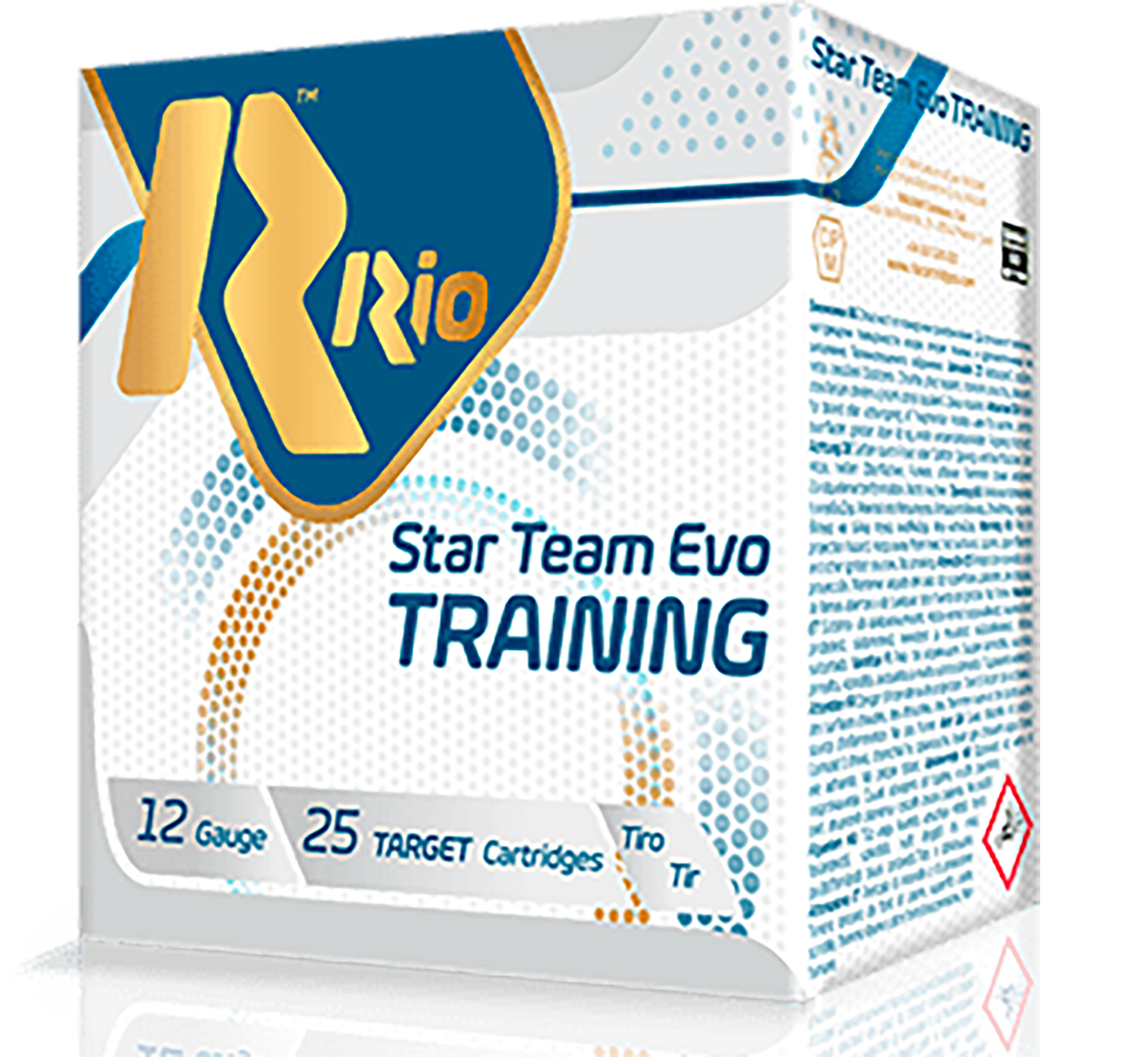 Rio Star Team Target 28 12ga 2.75 inch Shotgun Shells - #7.5 | 1 oz. | 1250 fps | 25rd Box