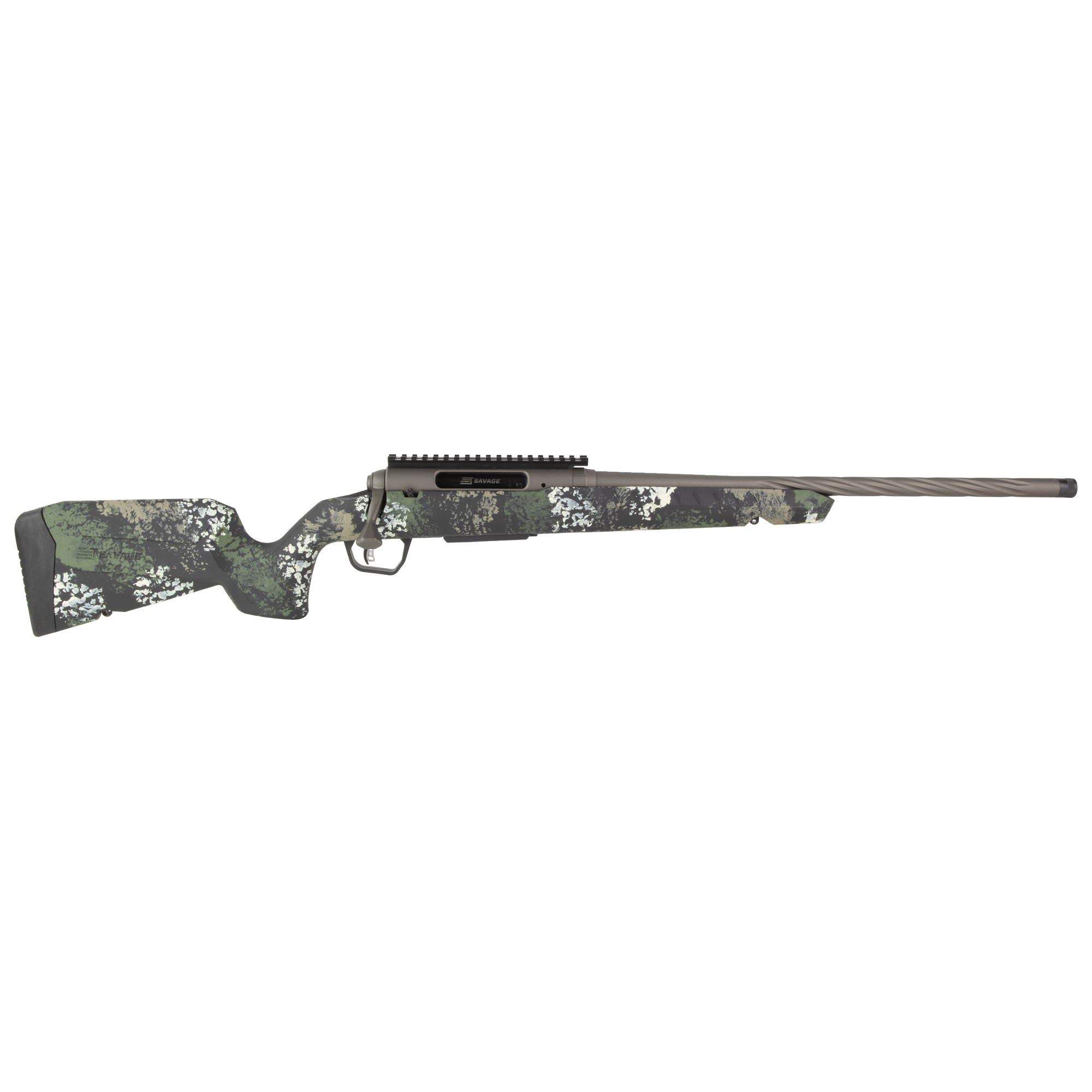 Savage Axis 2 Pro Forest SP Compact Rifle 243 Win. 20 in. Blk/Grn/Tan Sponge RH