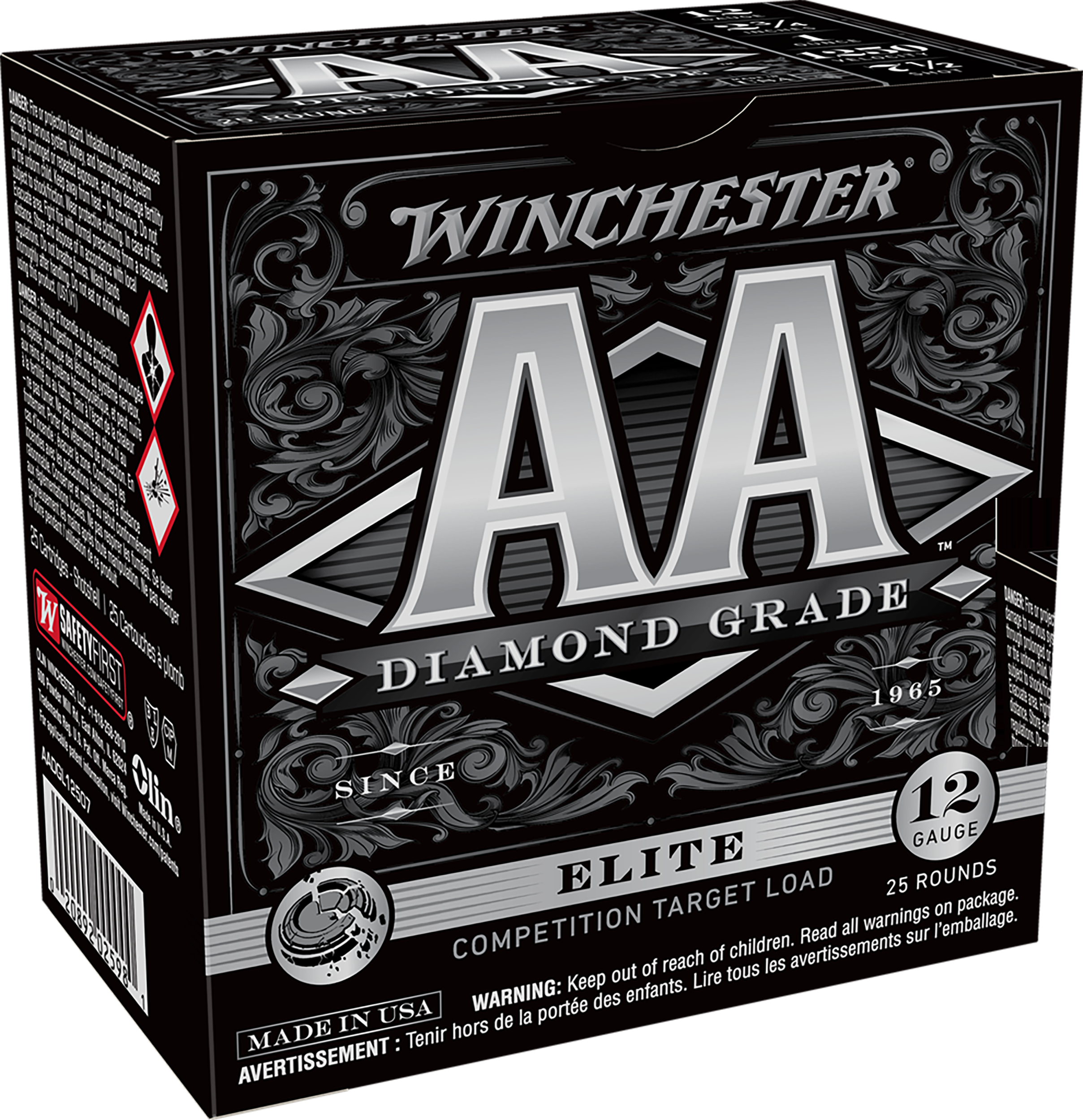 Winchester Aa Diamond Grade 12 gauge 1 oz 7.5 shot 25 Rounds