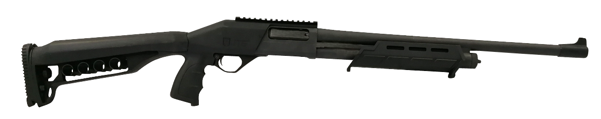JTS X12PT 12GA, 18.56in. Barrel, 4rd - Black (X12PT)