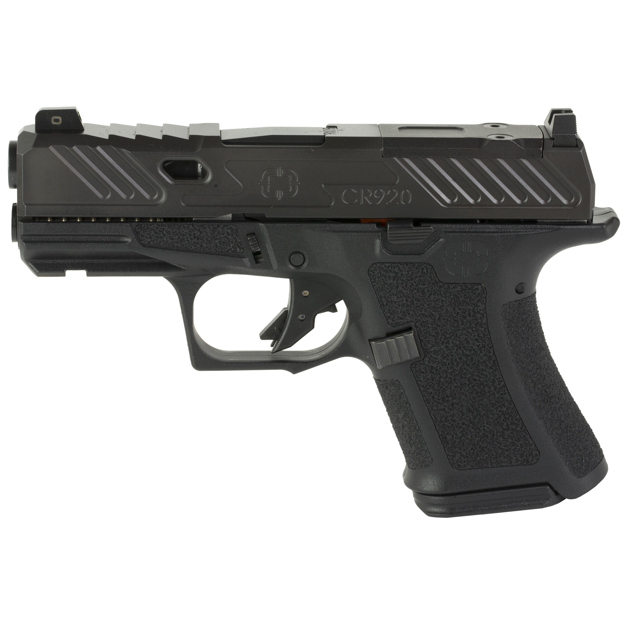 Shadow Systems CR920 Elite Slide Optic Pistol 9mm 3.41 in 13 Rounds Black Frame