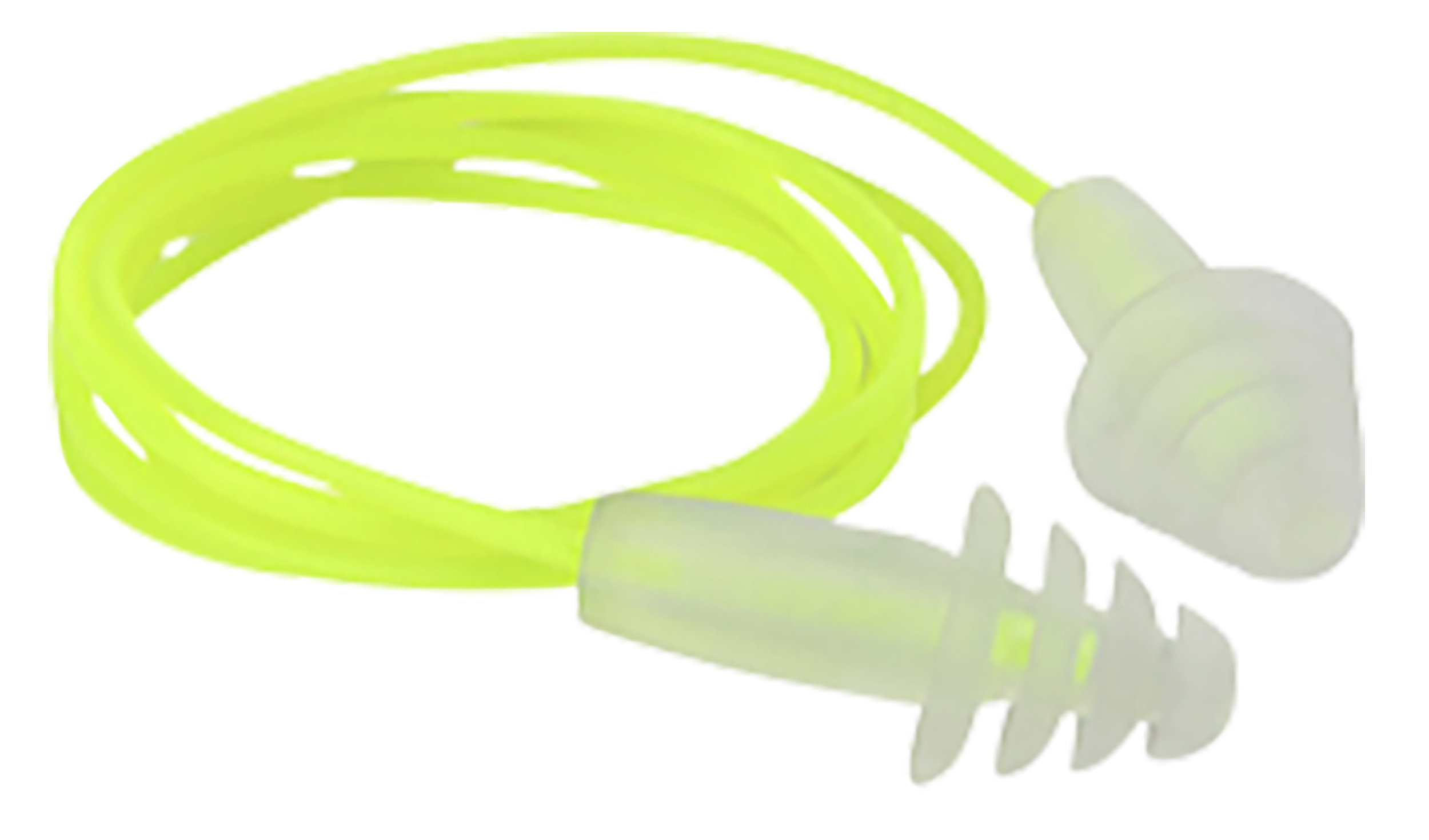 Radians FP43HVBP3 Resistor Flanged Earplugs Thermoplastic 27dB Yellow/Clear 3Pair