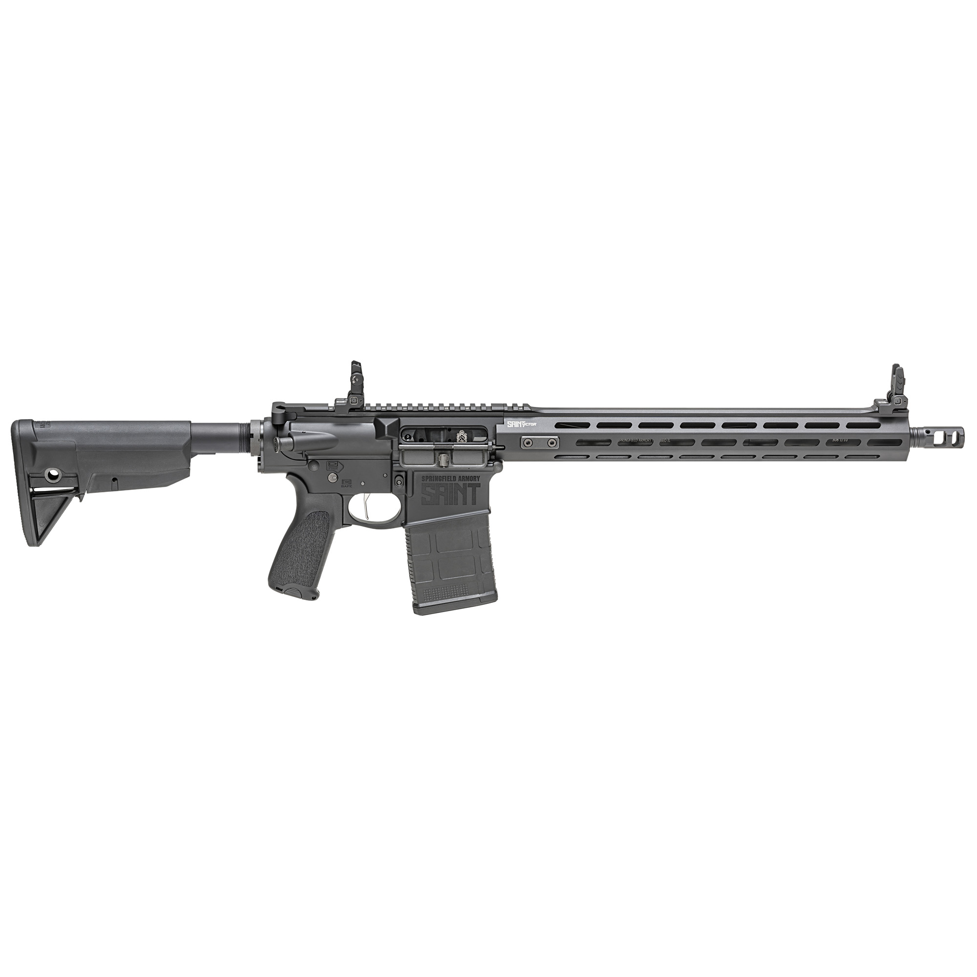 Springfield Armory Saint Victor AR-10 .308 Winchester 16" 20 Rounds Gear Up Package