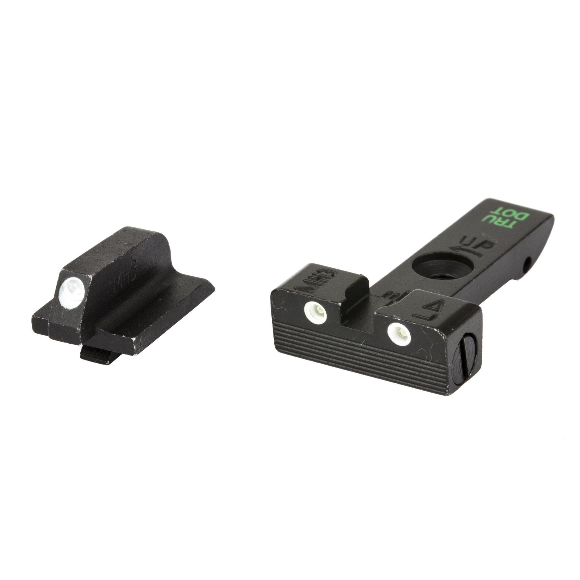 Meprolight Tru-Dot Adjustable Sights Ruger GP100 Green Tritium Front Rear