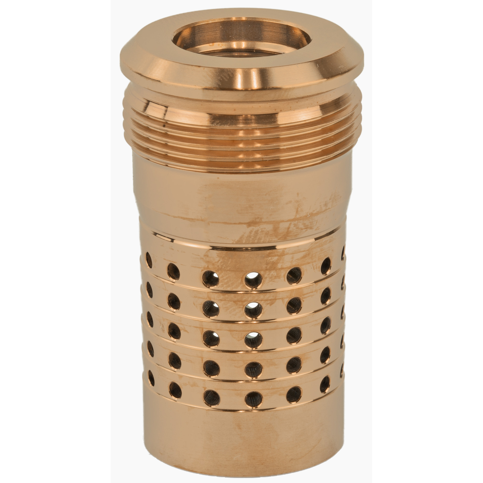 Q LLC Cherry Bomb Muzzle Brake 1/2x28 Threads Fits 9mm Bore 17-4 Stainless Steel
