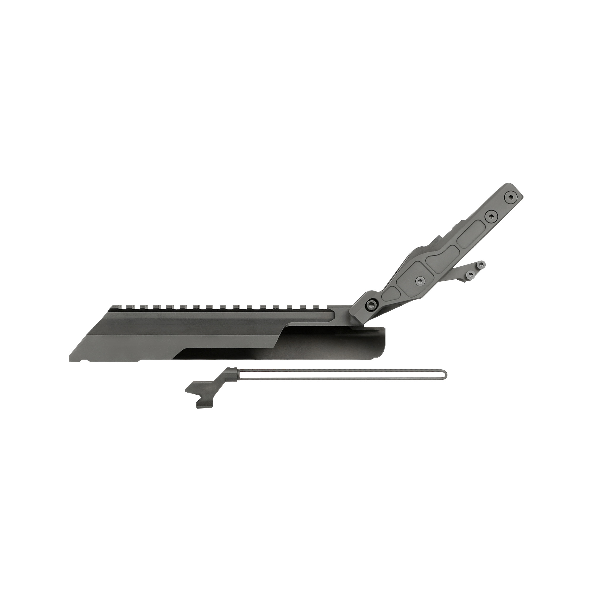 Midwest Industries AK Alpha Series Railed Top Cover Anodized
