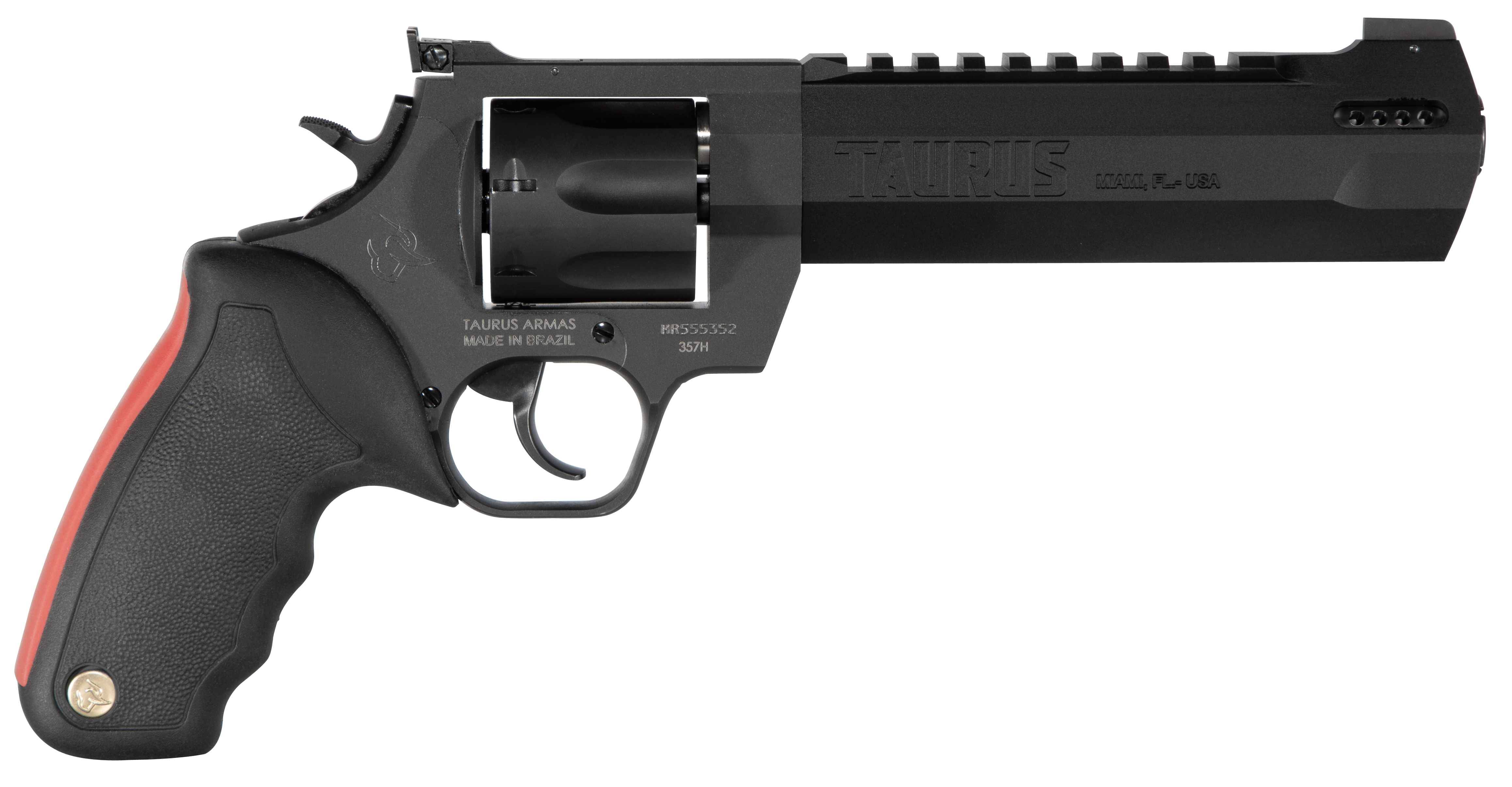 Taurus, Raging Hunter, 357 Magnum / 38 Special +P, 6.75 inch, 7 Rounds, Matte Stainless/Black Oxide Finish