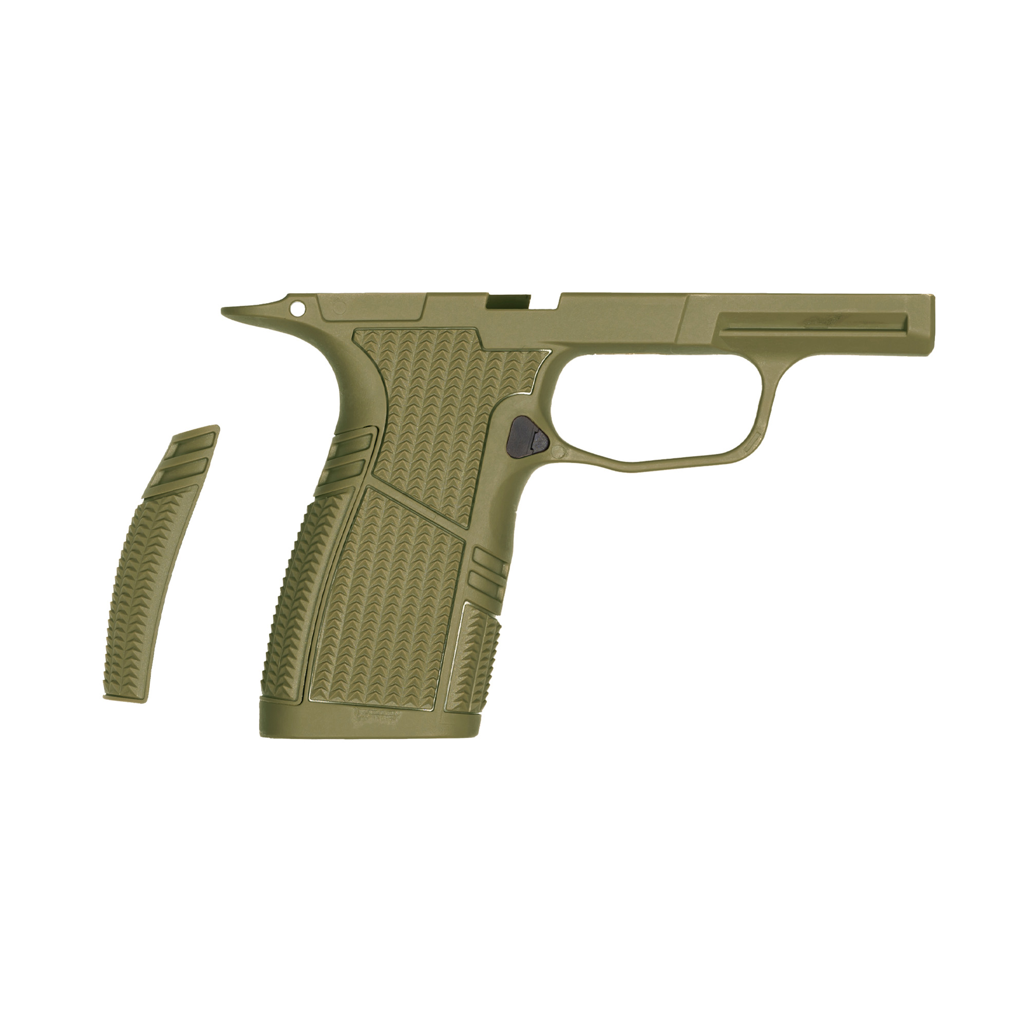 Tyrant CNC Snub Nose Grip Module OD Green Fits Sig P365