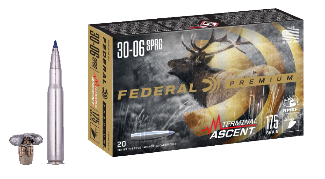 Federal Terminal Ascent 30-06 Springfield 175 Grain 20 Rounds