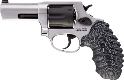 Taurus Defender 856 Revolver 38 Special +P 3 Inch 6 Rounds Stainless Steel VZ Gray