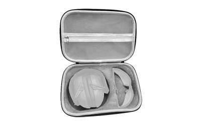 Walker's GWPMSGSC Muff & Glasses Storage Case Black EVA for Walker's Razor & Xcel