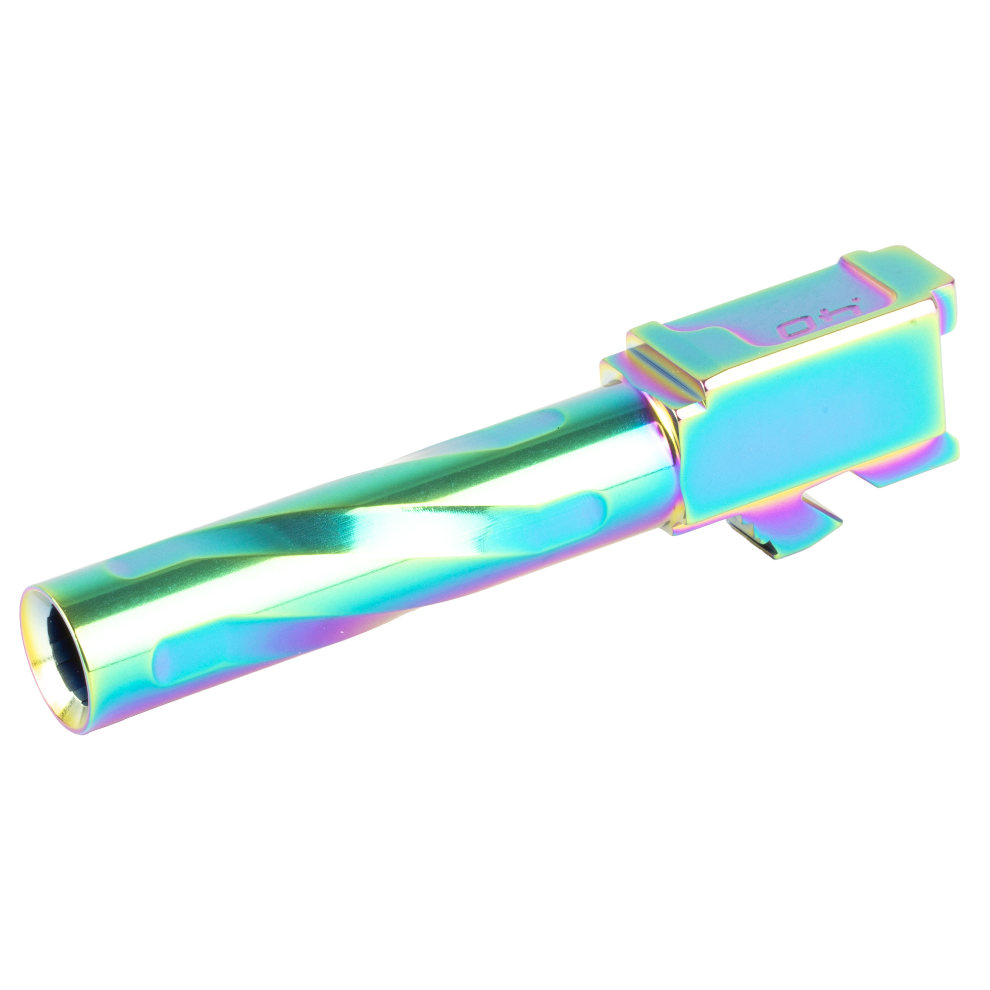 Zaffiri Precision Glock 23 3.9in Spectrum Rainbow PVD 40 SW Barrel