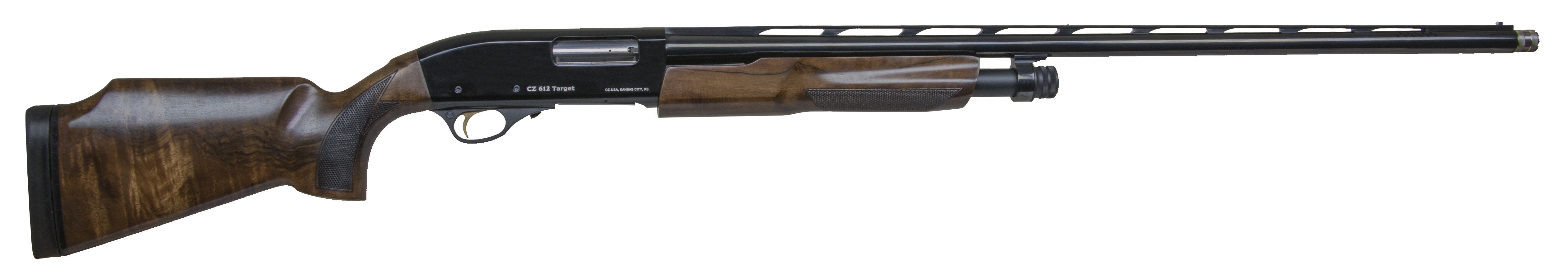Cz 612 Target 12 Gauge 32 inch 4+1 Polished Blued Turkish Walnut Right Hand