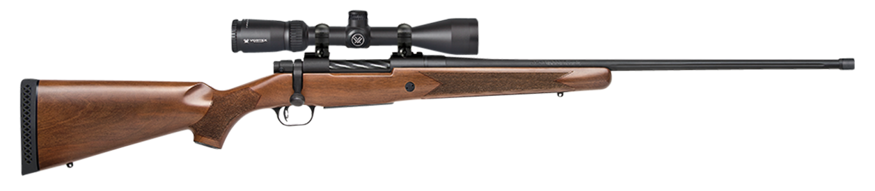 Mossberg Patriot 300 Winchester Magnum 24 inch Barrel 3+1 Walnut Blued