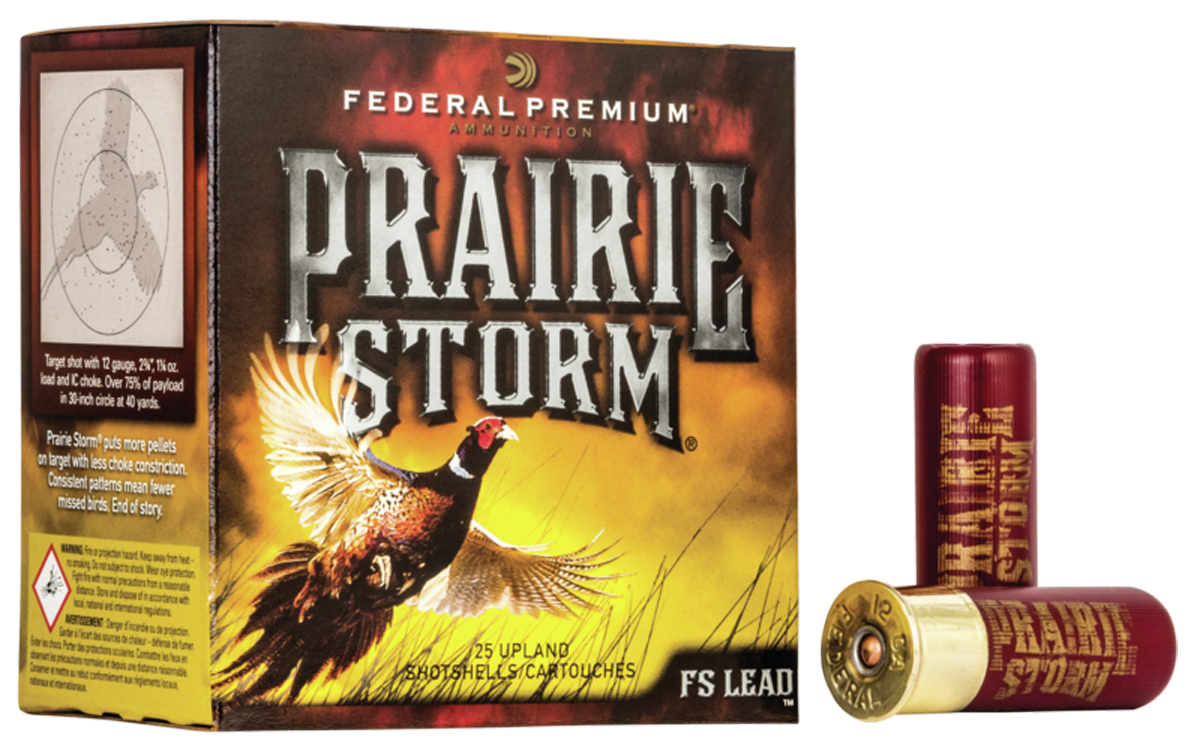 Federal, Prairie Storm, 12 Gauge, Shot, 1 1/4 oz, 25 Rounds